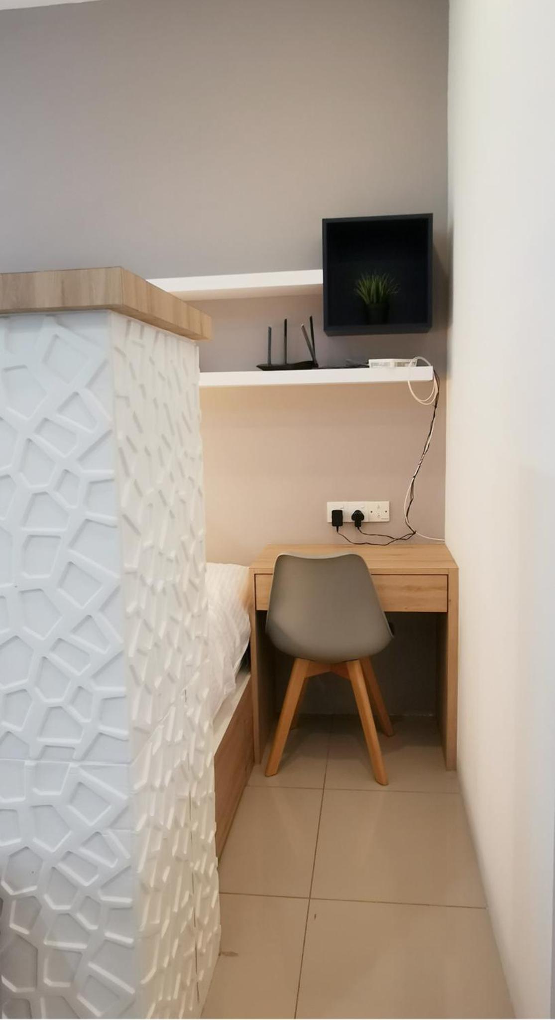 Studio with swimming pool access from the patio at Palazio Mount Austin IKEA AEON by GDRAGON HomeStay