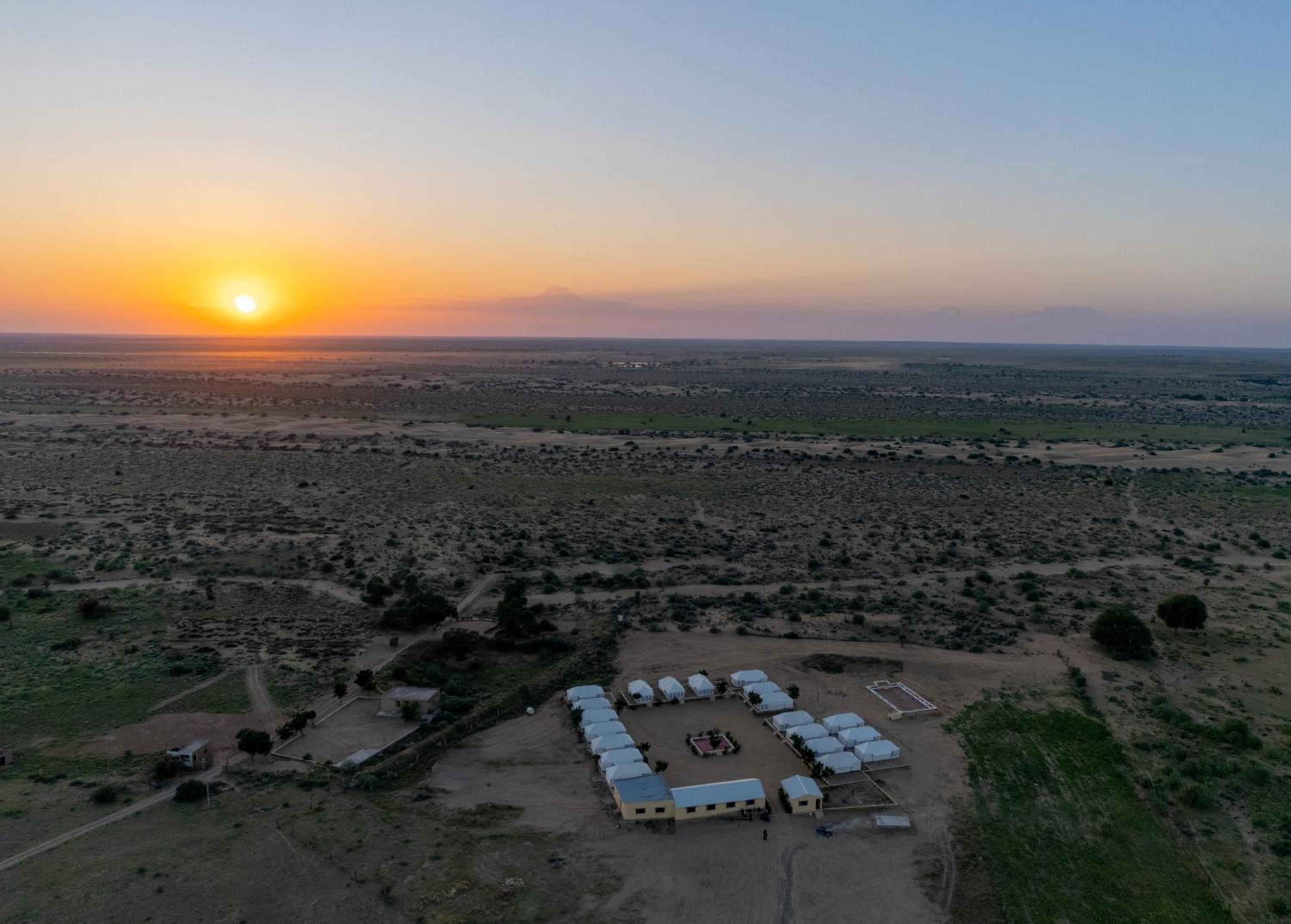 Rajwada Desert Camp view 2