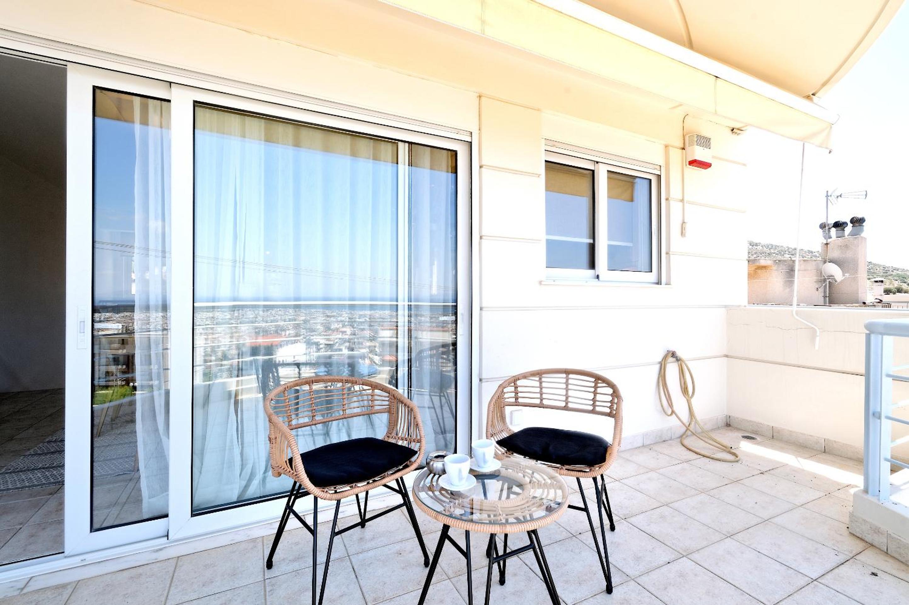 Triplex Villa Gardenia Glyfada sea view