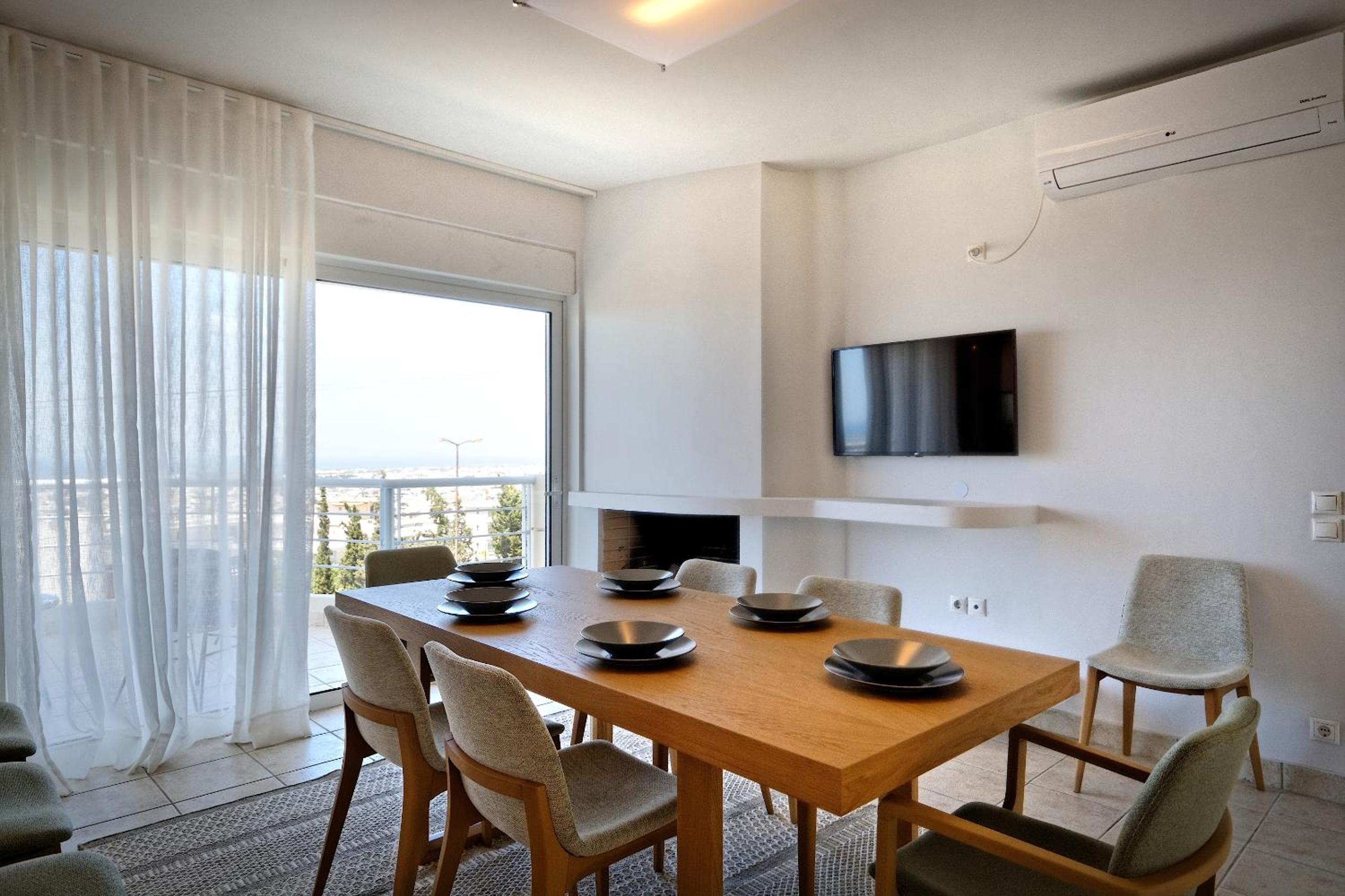 Triplex Villa Gardenia Glyfada sea view