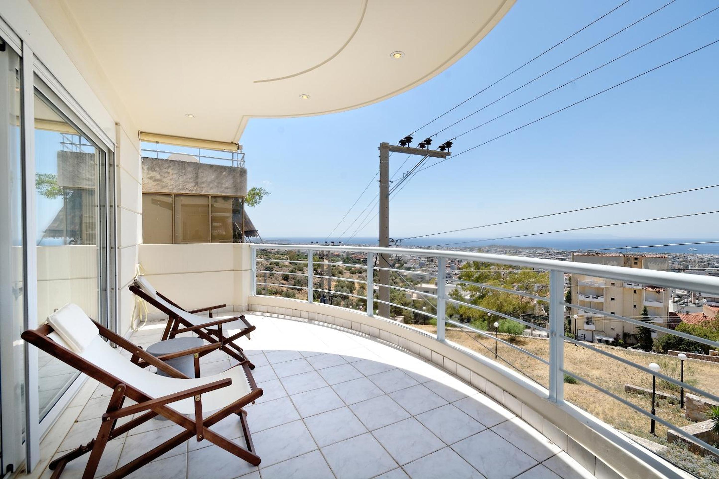 Triplex Villa Gardenia Glyfada sea view