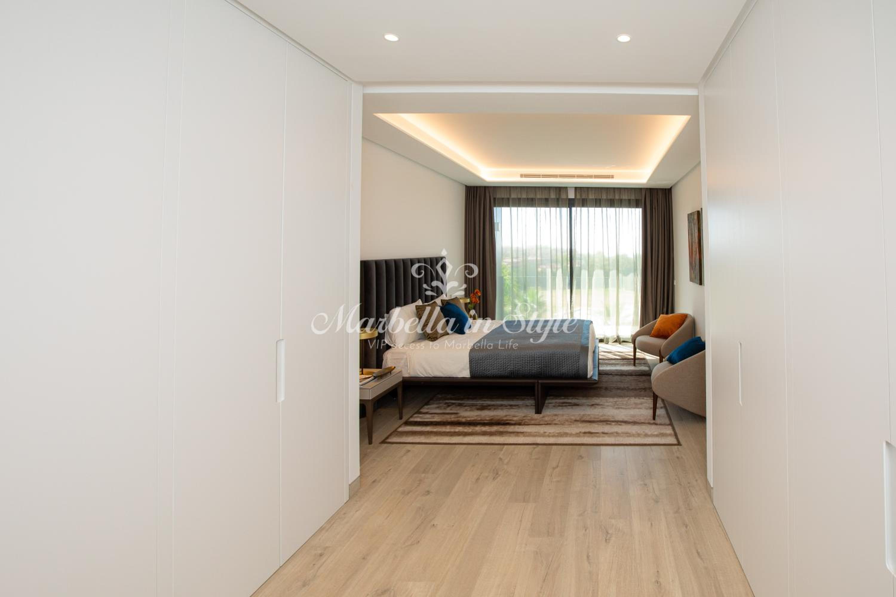Villa Michaela moderna de súper lujo con piscina y vistas