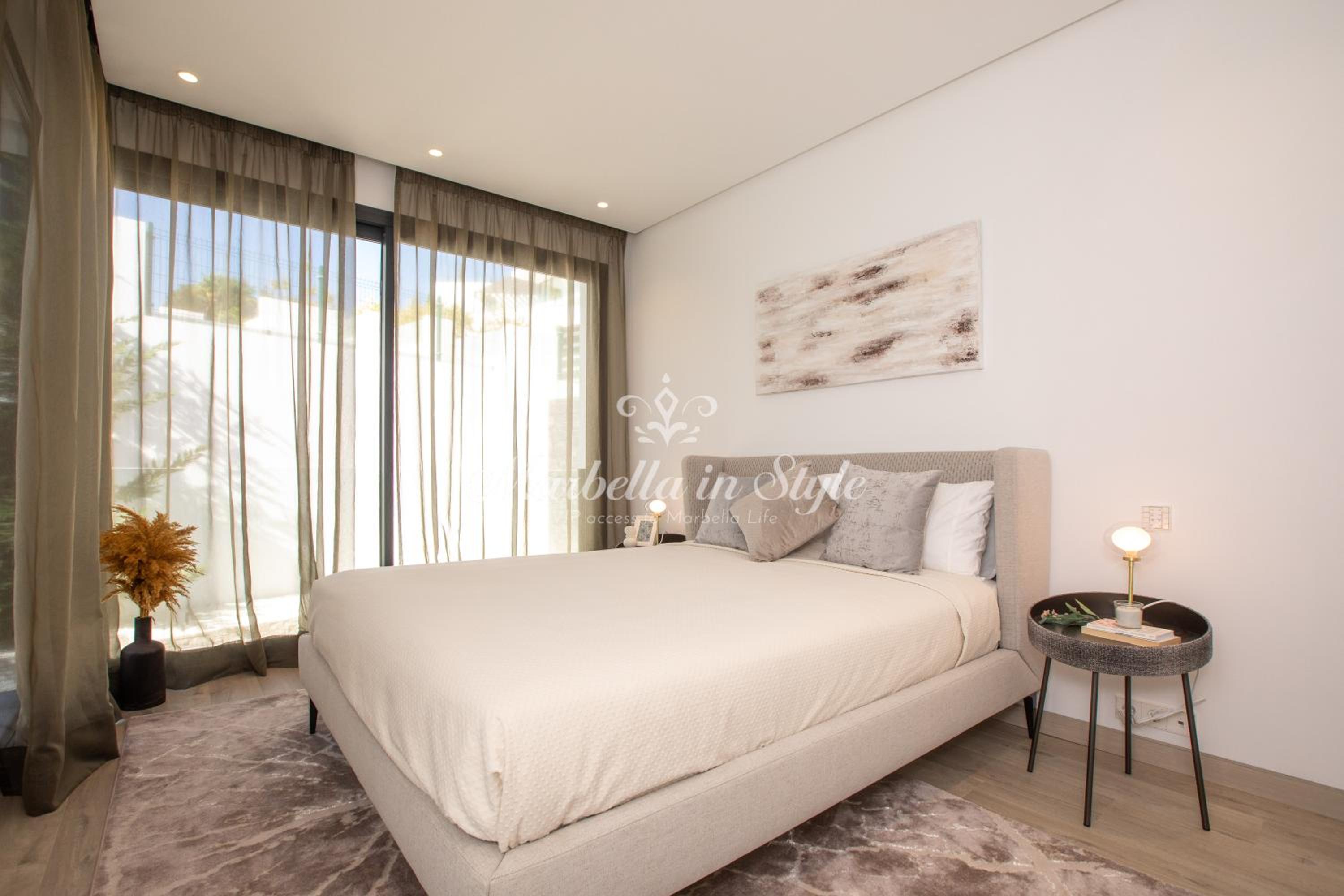 Villa Michaela moderna de súper lujo con piscina y vistas