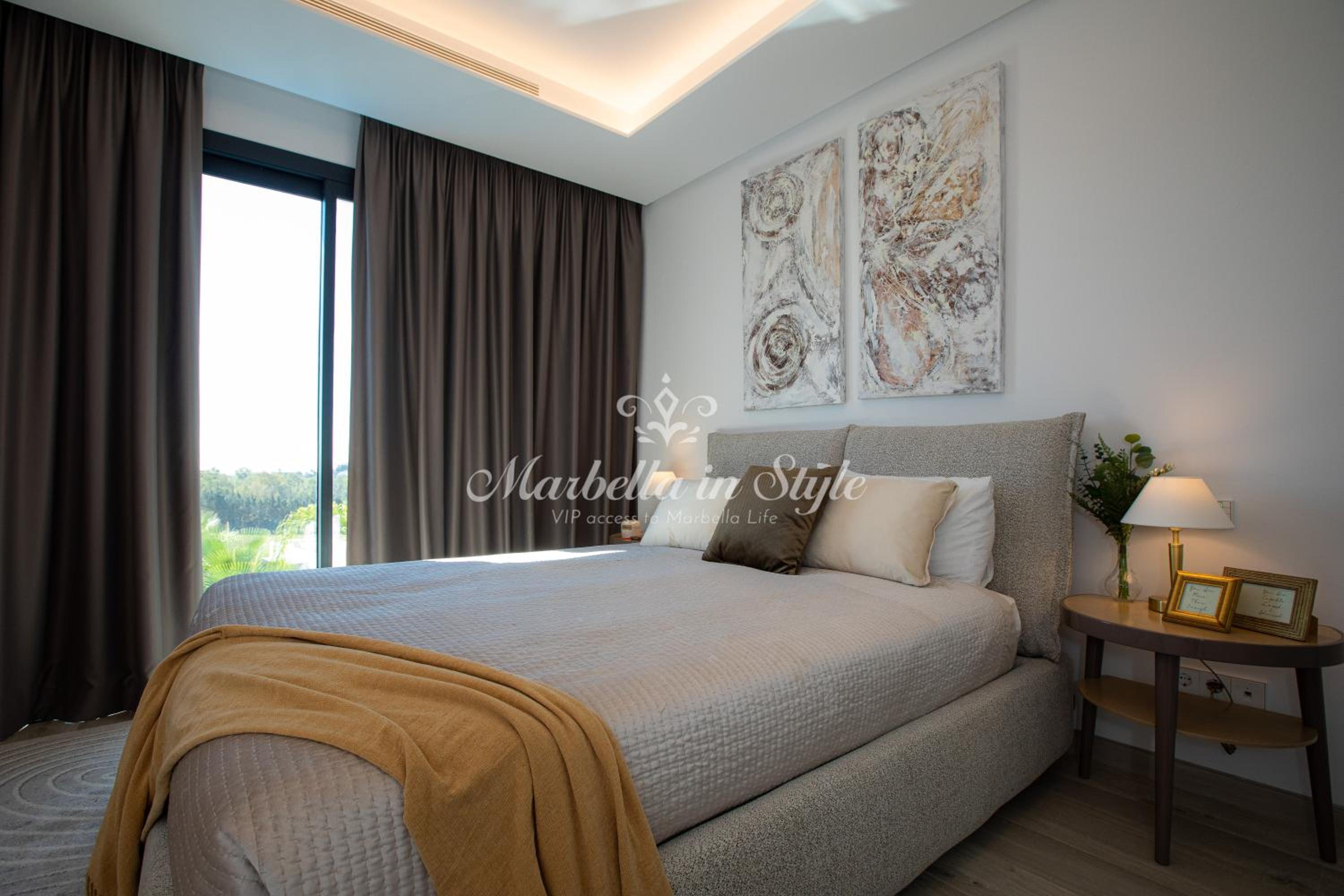 Villa Michaela moderna de súper lujo con piscina y vistas