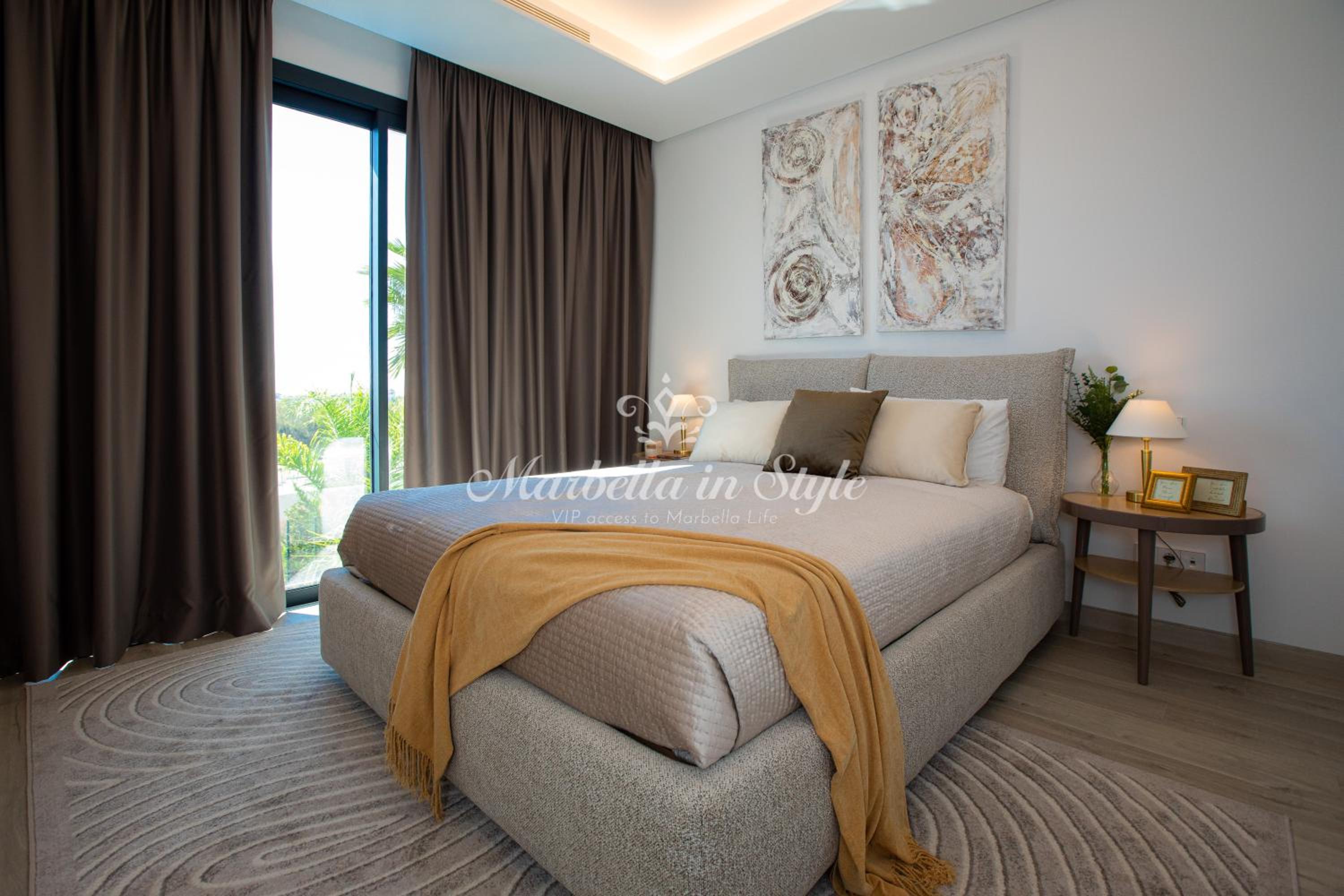 Villa Michaela moderna de súper lujo con piscina y vistas