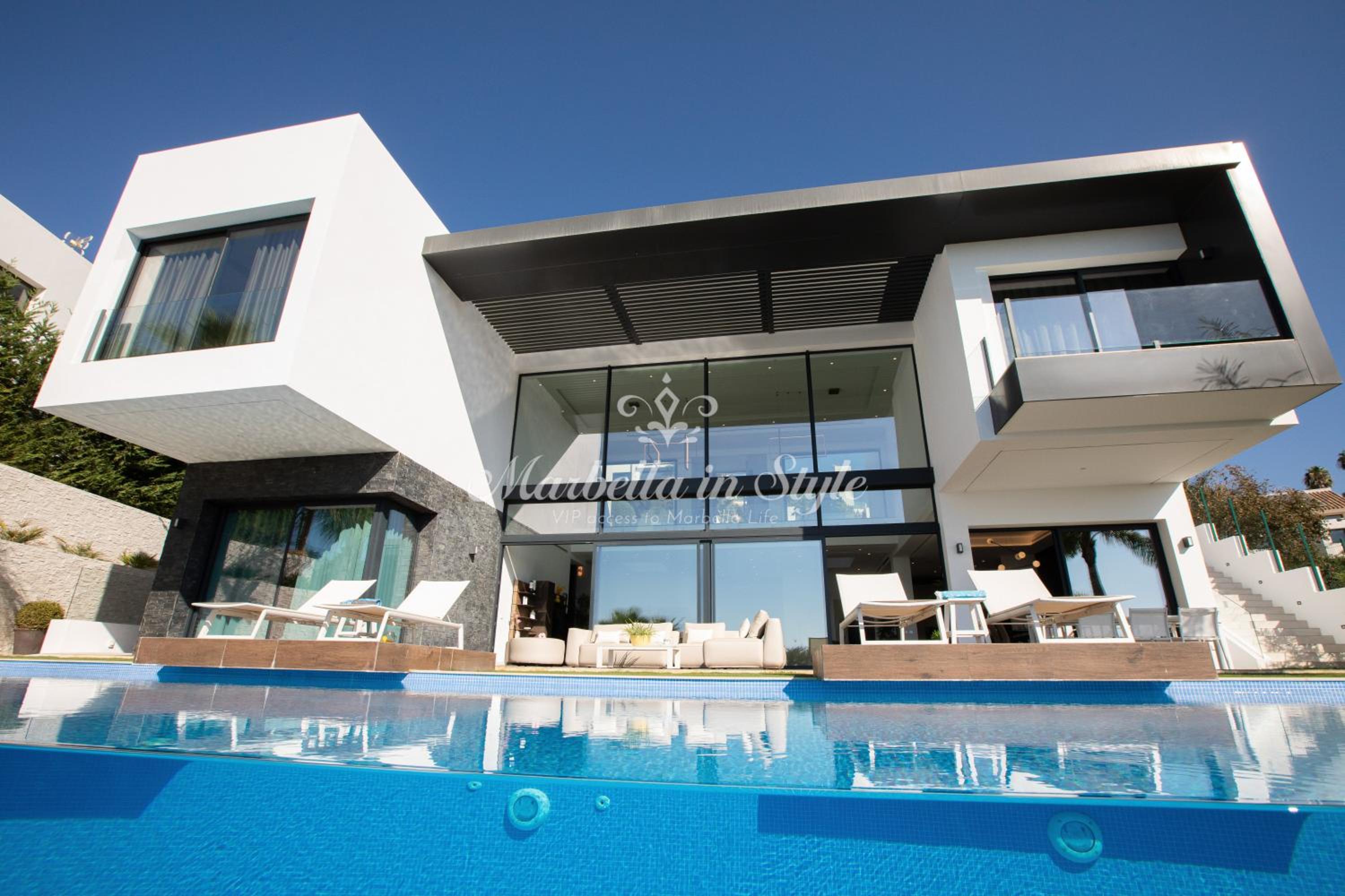 Villa Michaela moderna de súper lujo con piscina y vistas photo 2