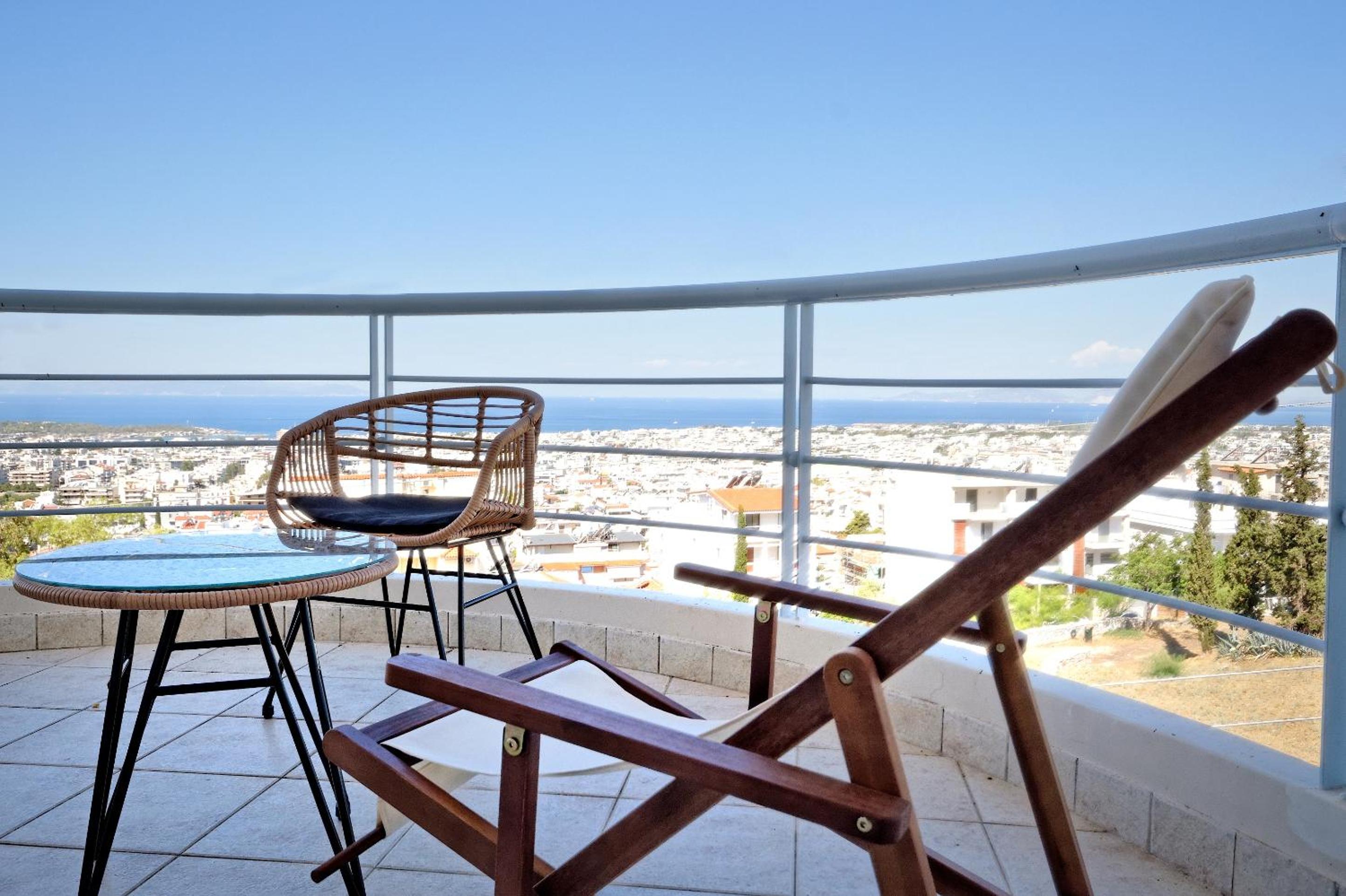 Triplex Villa Gardenia Glyfada sea view