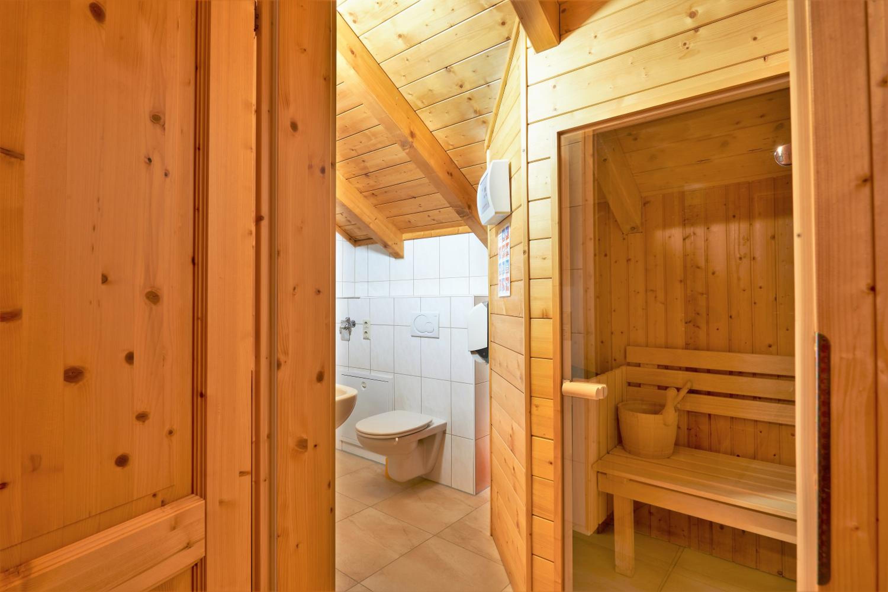 Ferienhaus mit Panoramaausblick und Sauna - 3 SZ