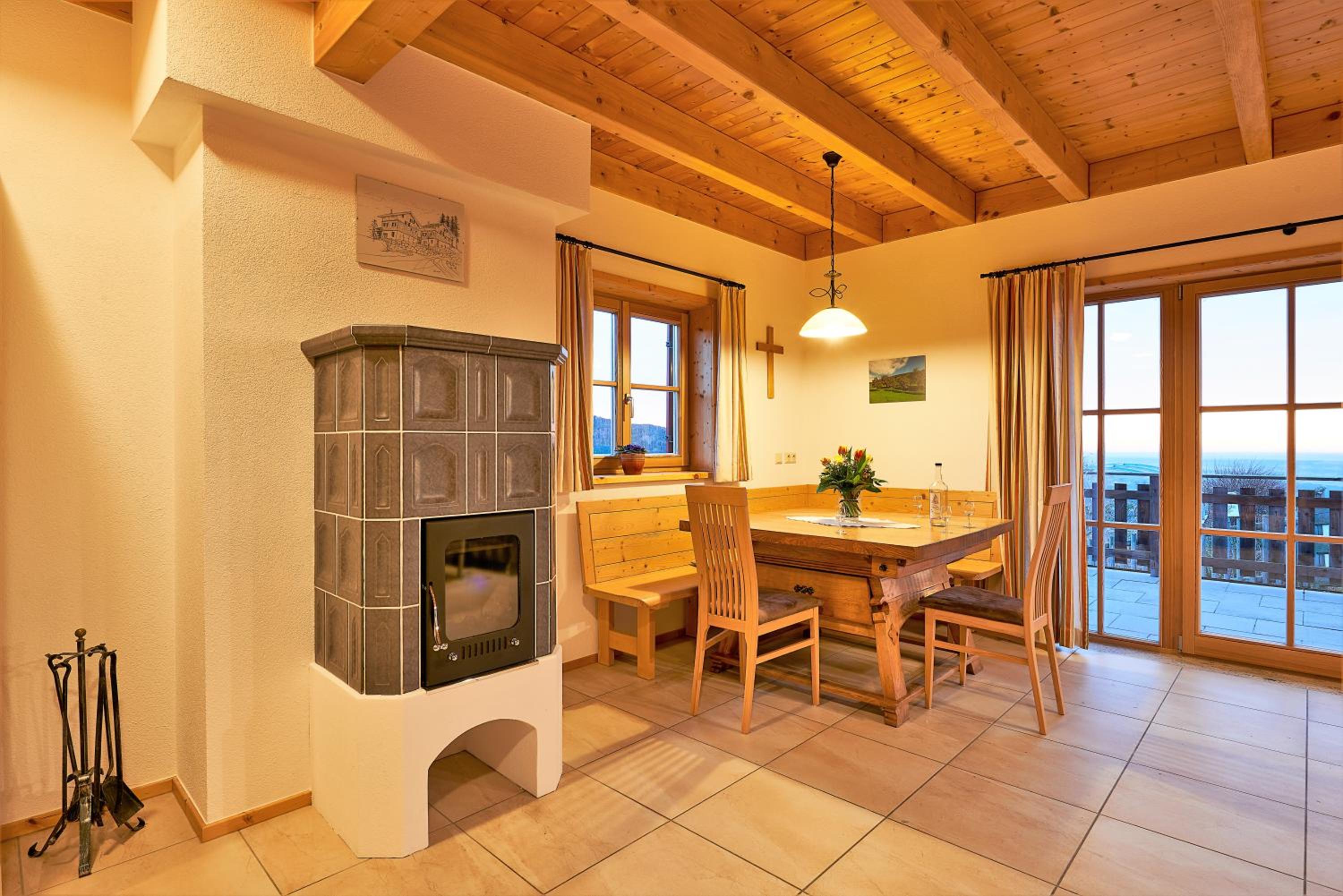 Ferienhaus mit Panoramaausblick und Sauna - 3 SZ