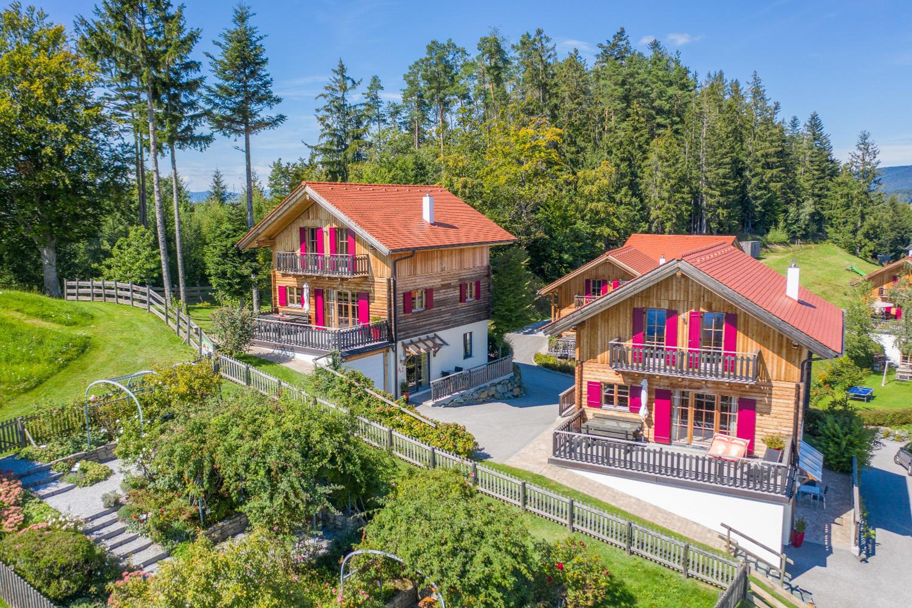 Ferienhaus mit Panoramaausblick und Sauna - 3 SZ