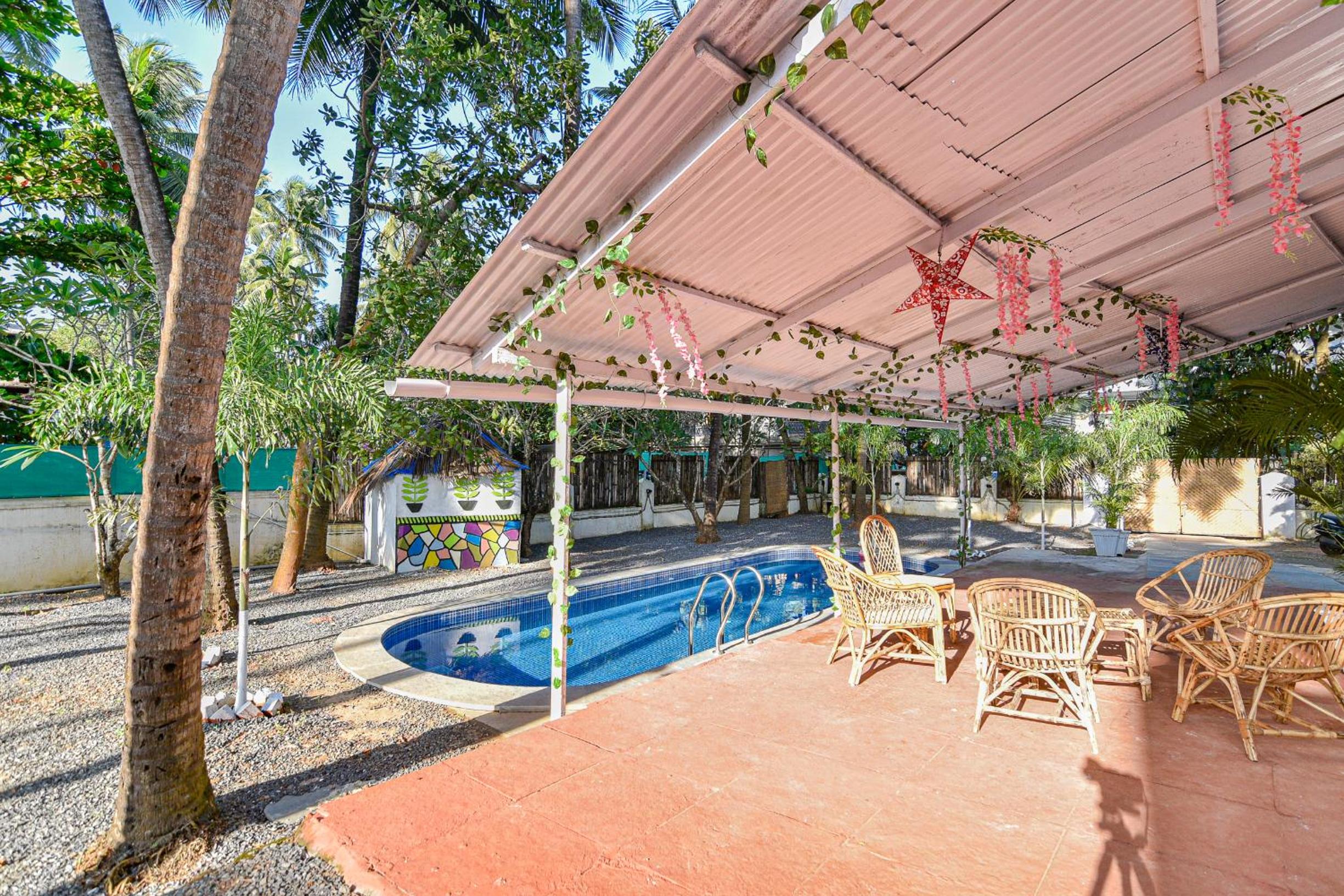 GR STAYs Private Pool Villa in Calangute 5 mins to Baga
