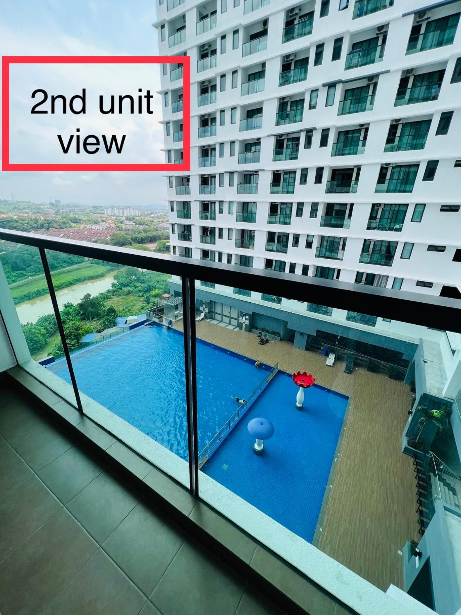 Vista Bangi 1 Bedroom service apartment with swimming pool view 5
