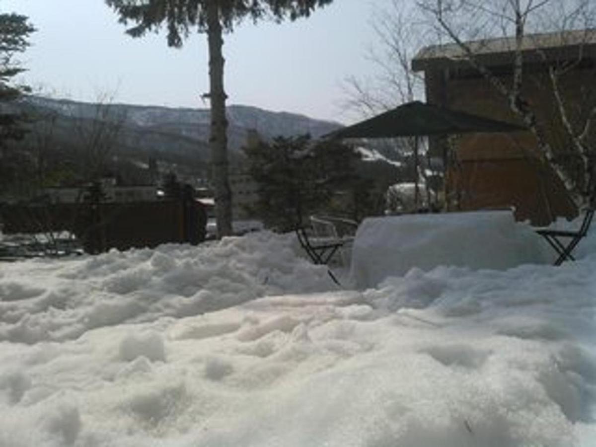 outdoor BBQ area