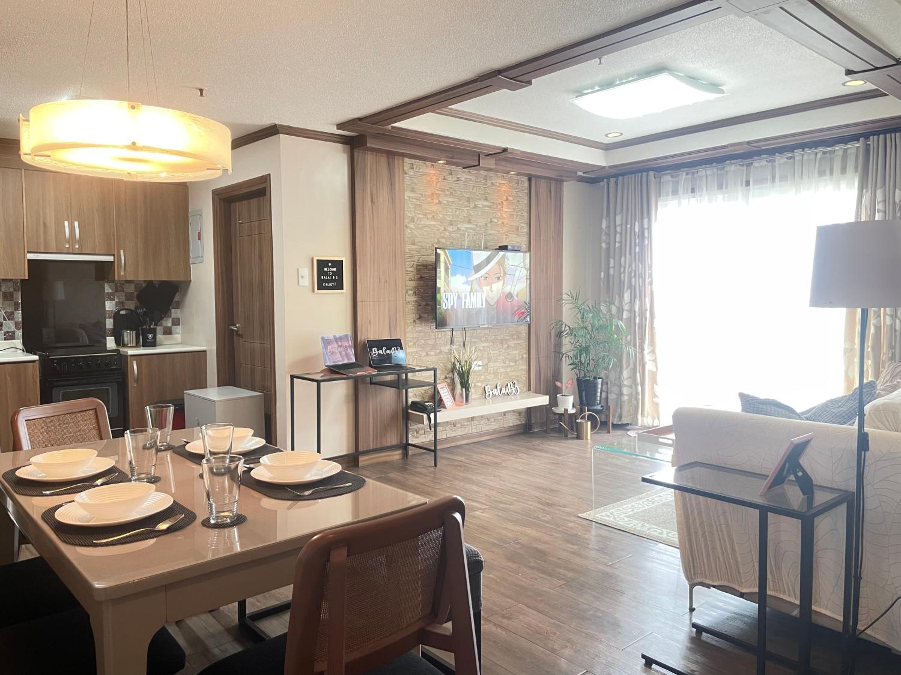 BalaiB Baguio getaway, spacious 1-bedroom for 4 people view 4
