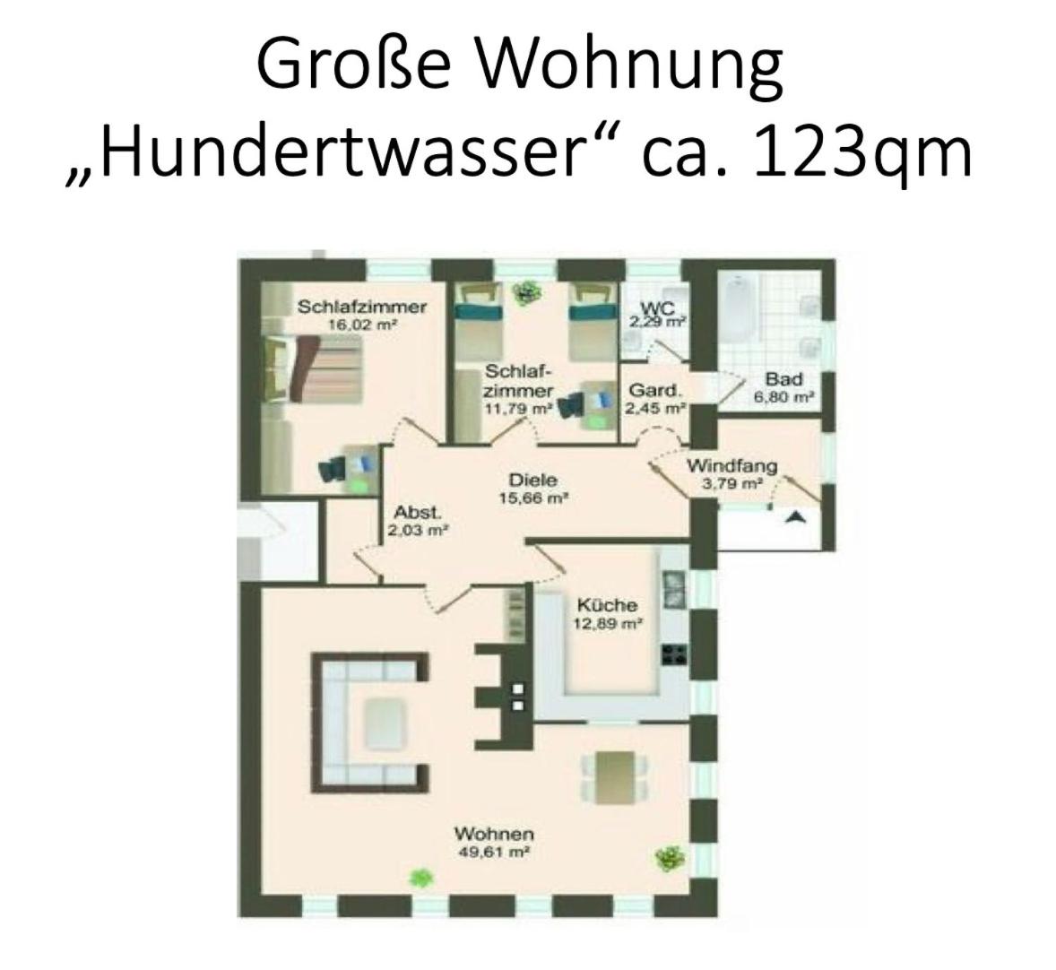 Große Ferienwohnung Hundertwasser am Dreisessel in Altreichenau