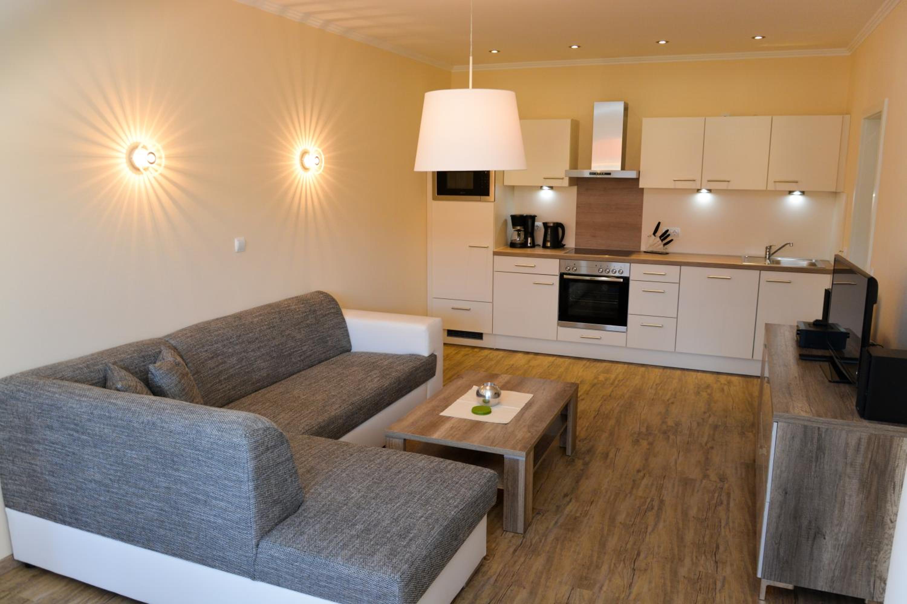 Zur Alten Post Prora en Binz — kitchen