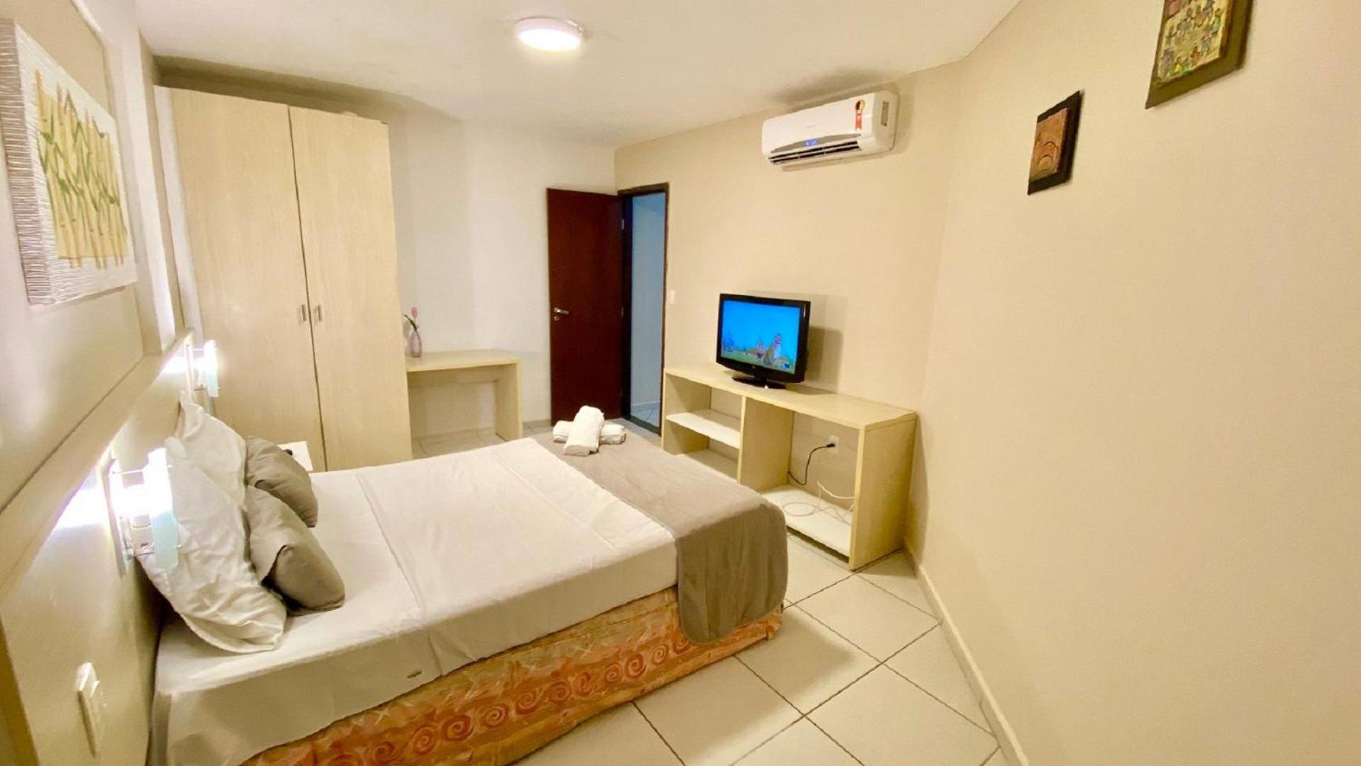 Terrazzo 110 Ponta Negra Praia Flat - NBI - 54 m2 - Smart Tv view 5