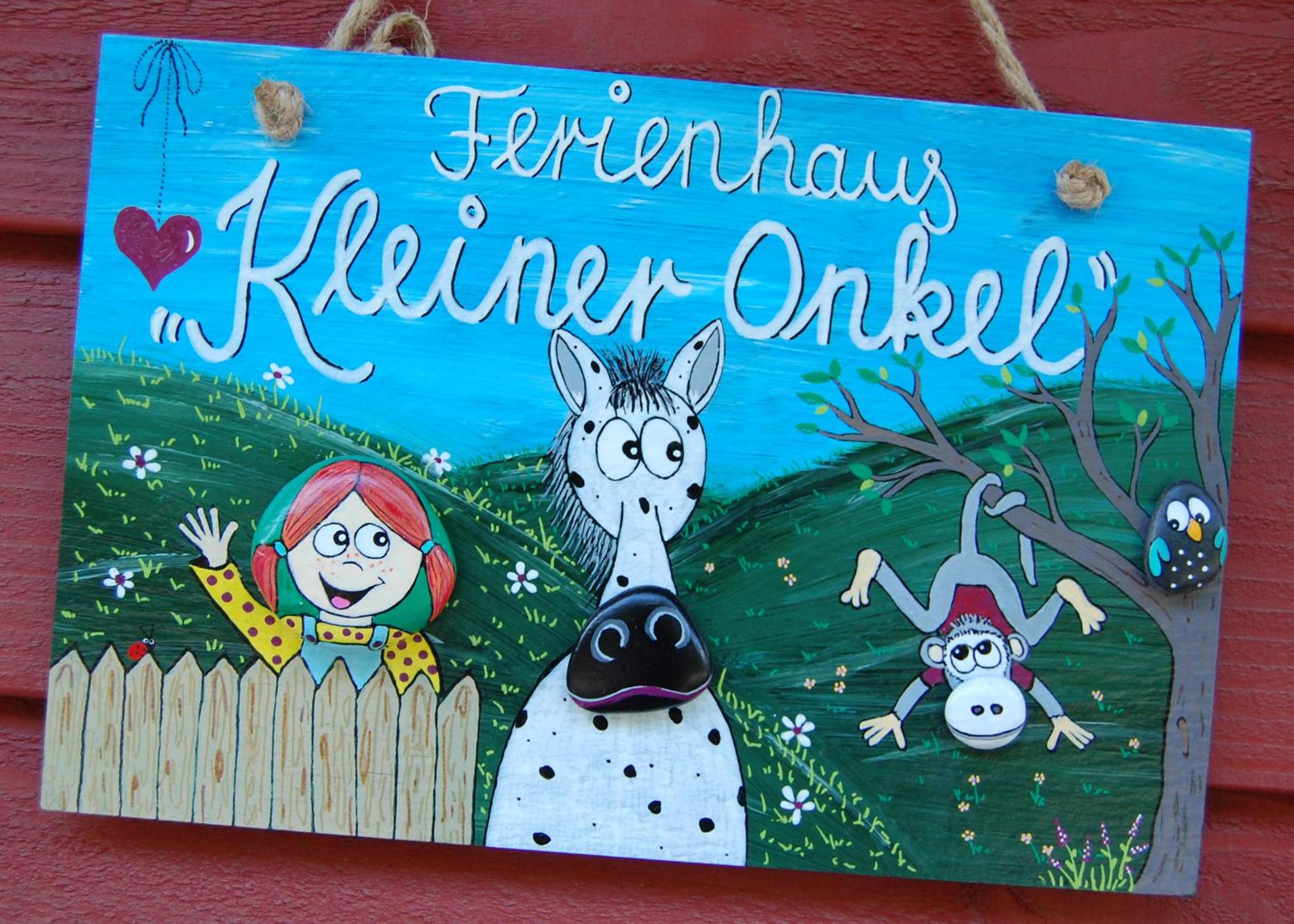 Ferienhaus Kleiner Onkel, Seeblick, Angeln, Sauna, ruhige Lage