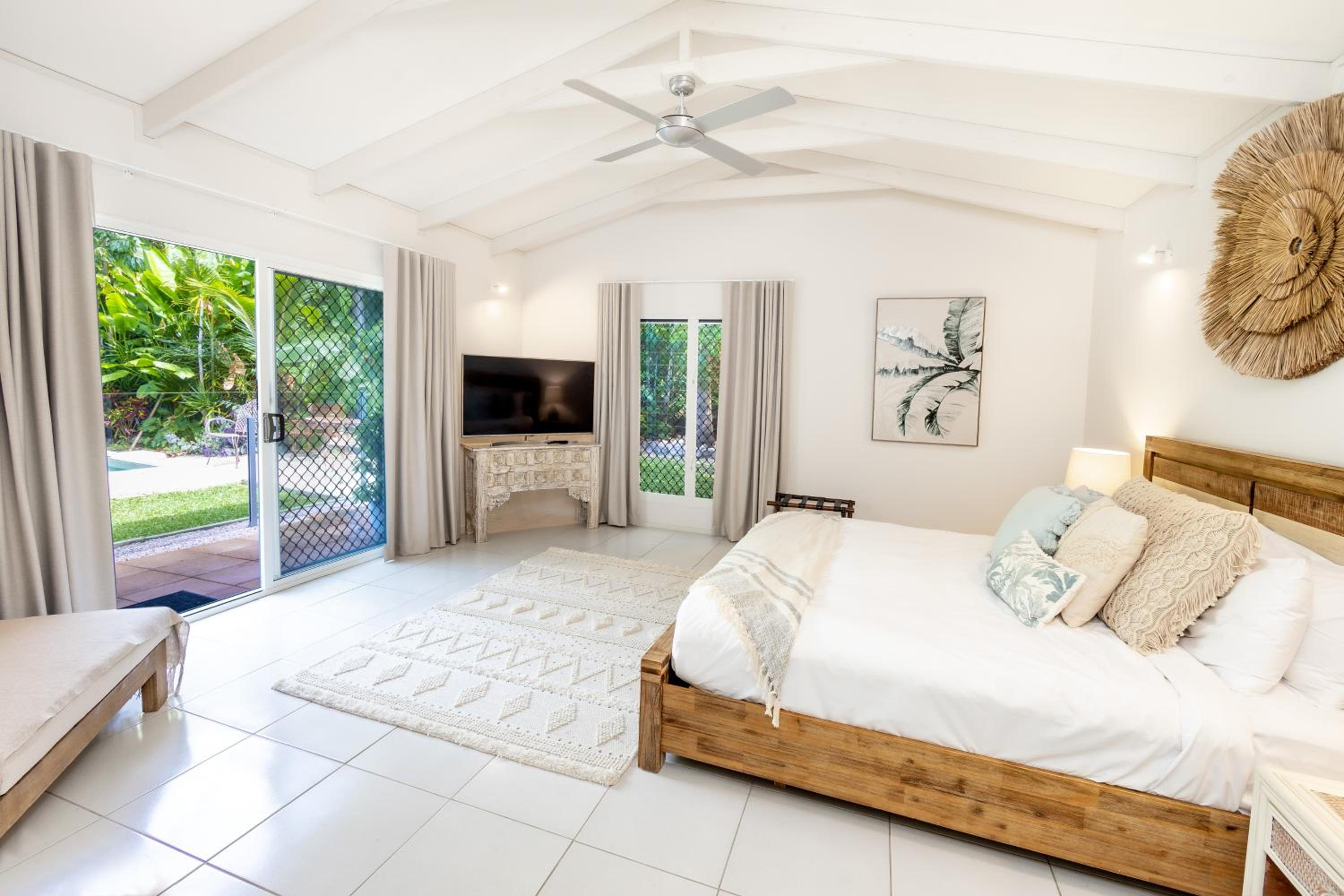 Mango Wood Villa Tropical Coastal living view 5