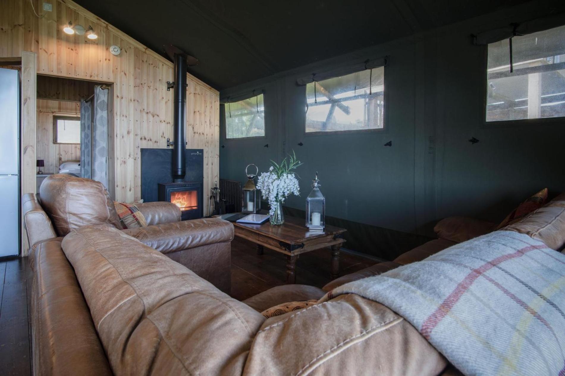 Three Cliffs - Safari Glamping Tent - Llangennith view 5