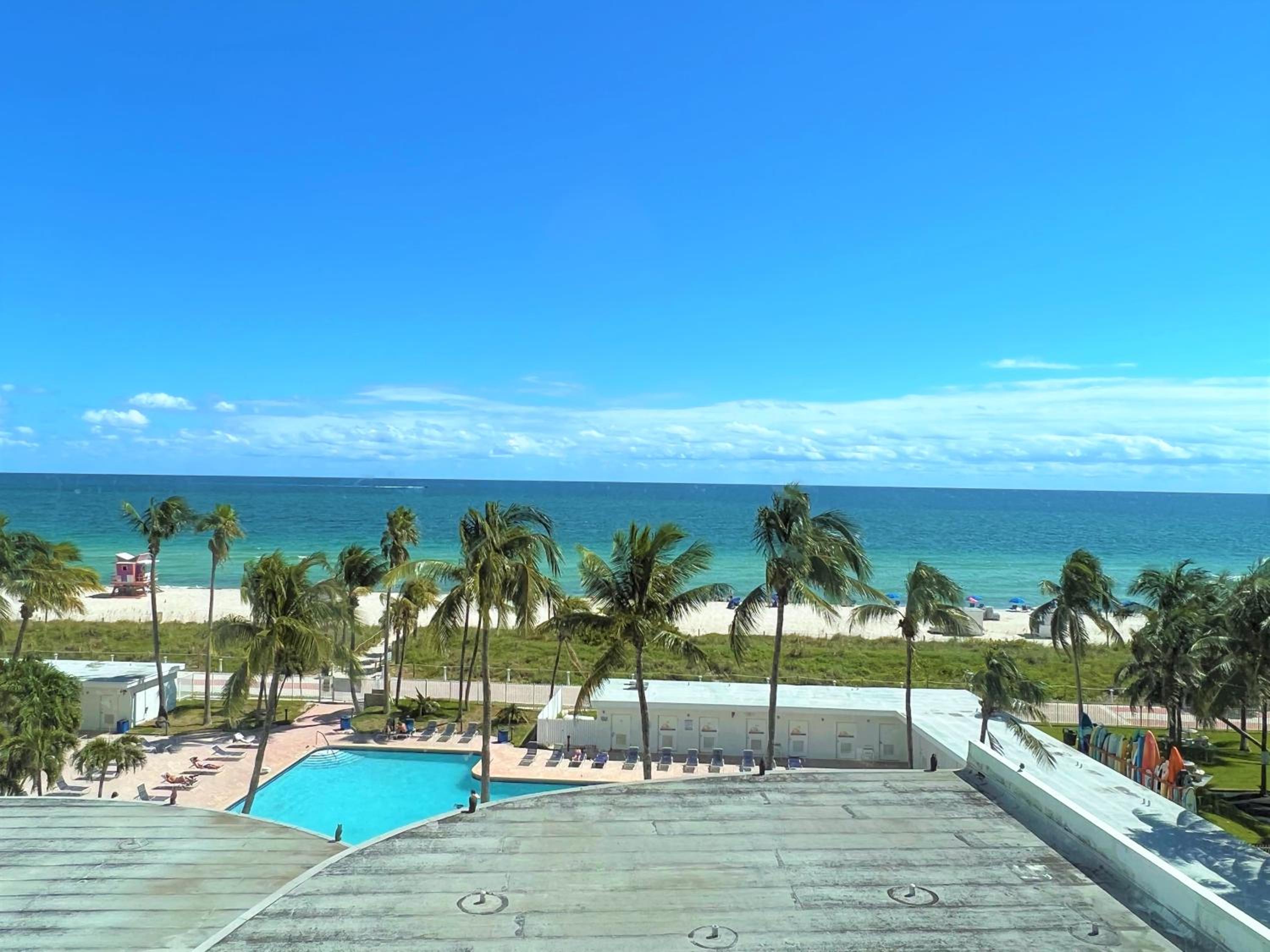 Ocean Front Units at Miami Beach