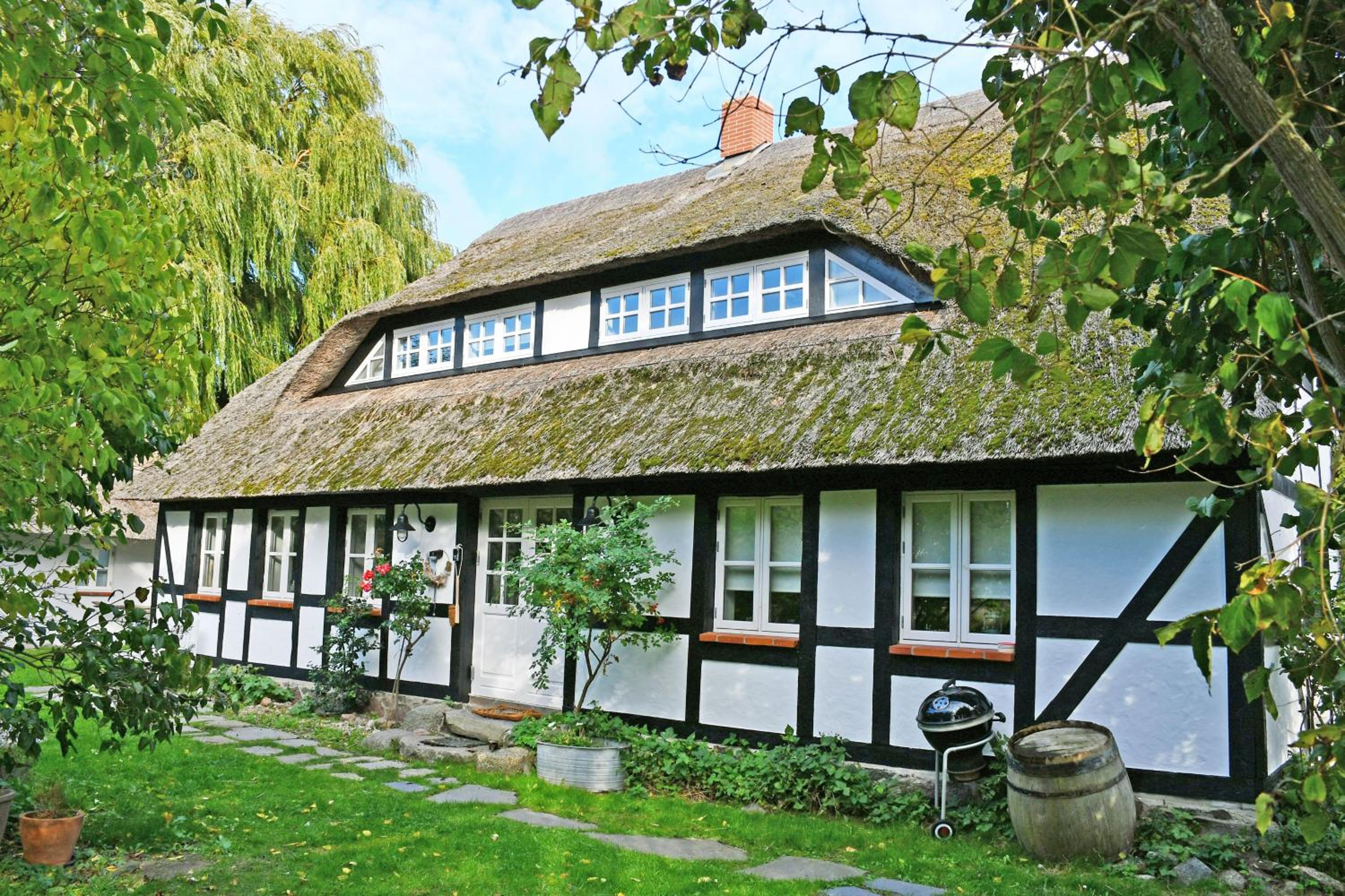 NEU angeboten Mönchguter Ferienhaus u Reetdach mit Kamin