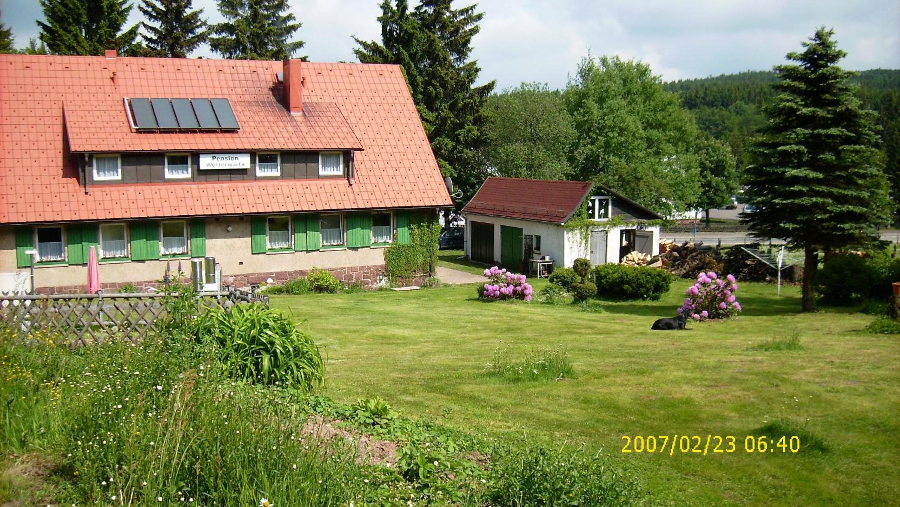 Ferienhaus am Rennsteig-Pension zur Wetterwarte