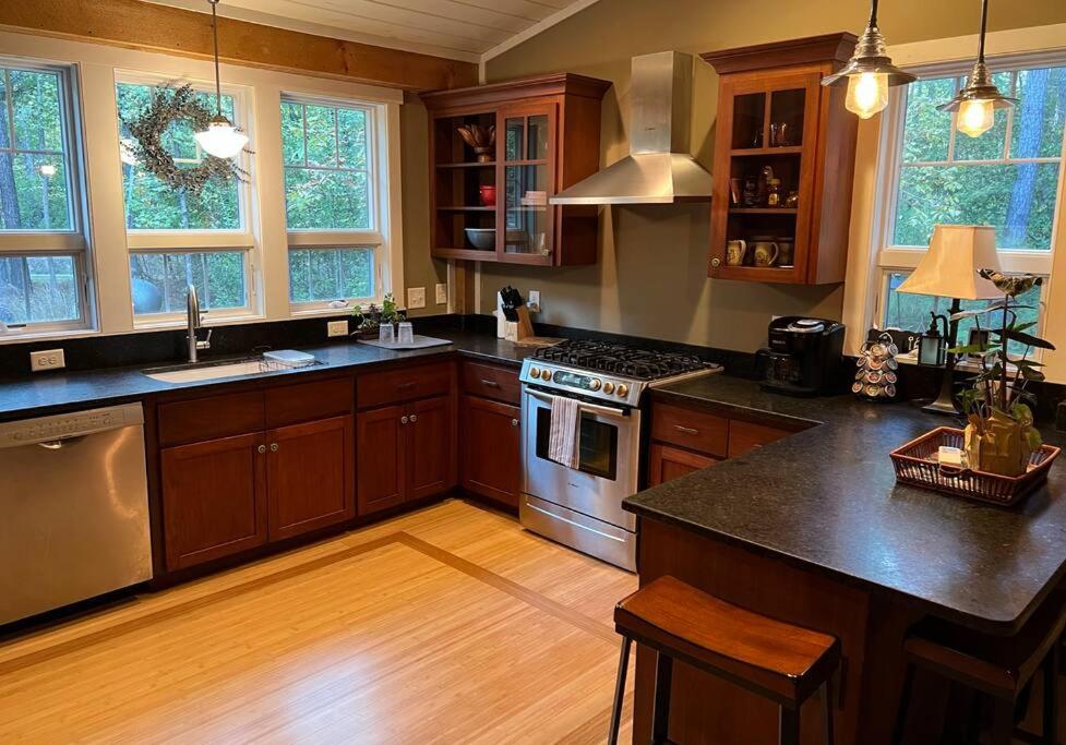 Wooded barndominium near Chapel Hill and Pittsboro view 2