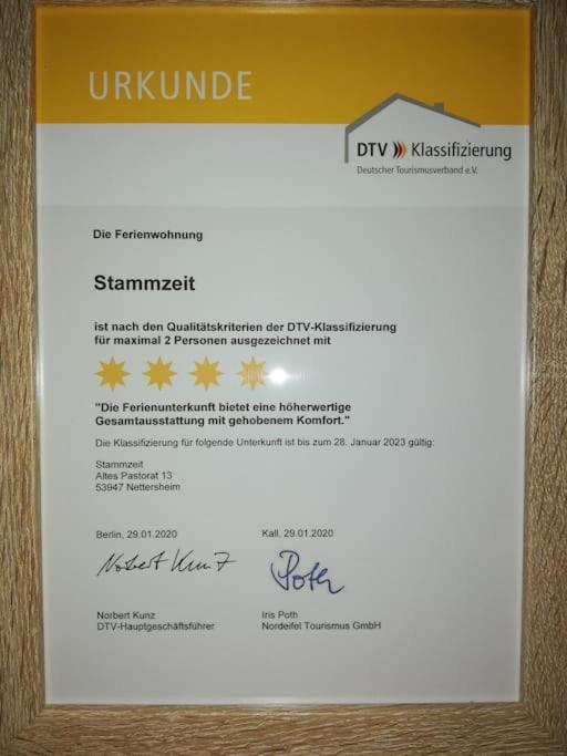 4 Sterne Ferienwohnung Stammzeit