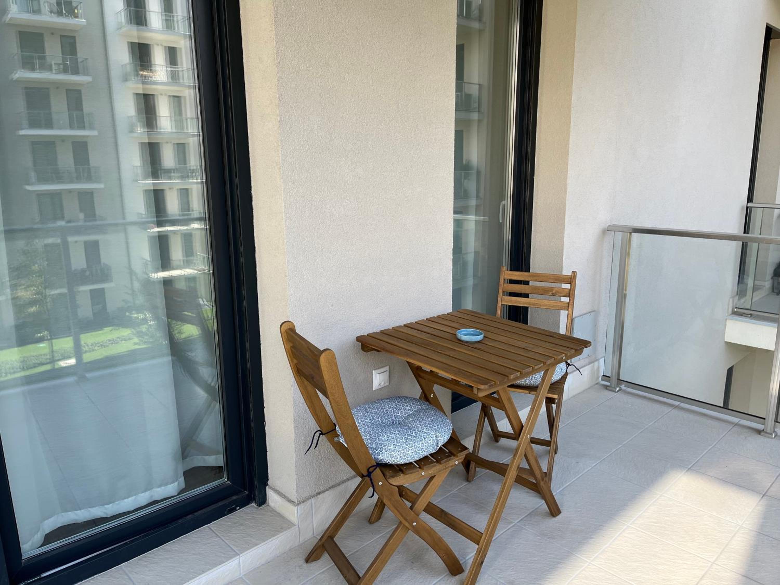 Comfortable place on the Marina port view 2