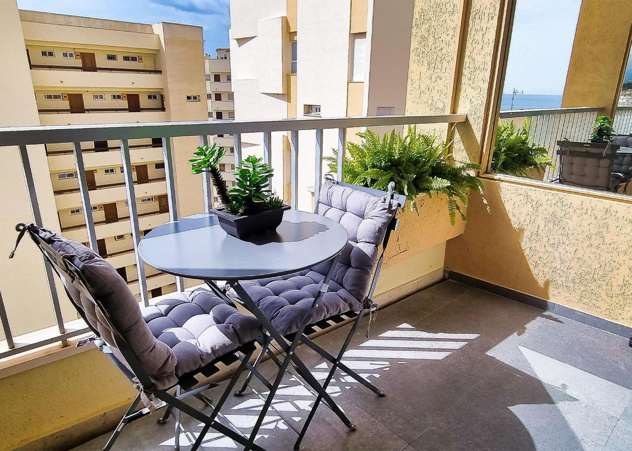 Cibeles Modern Studio Sea Views Marbella centre Ninth floor view 2