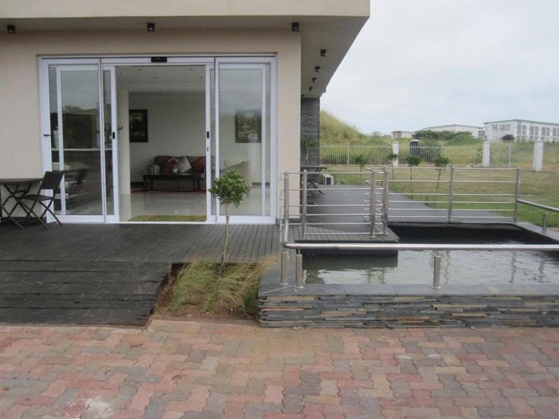 outdoor BBQ area