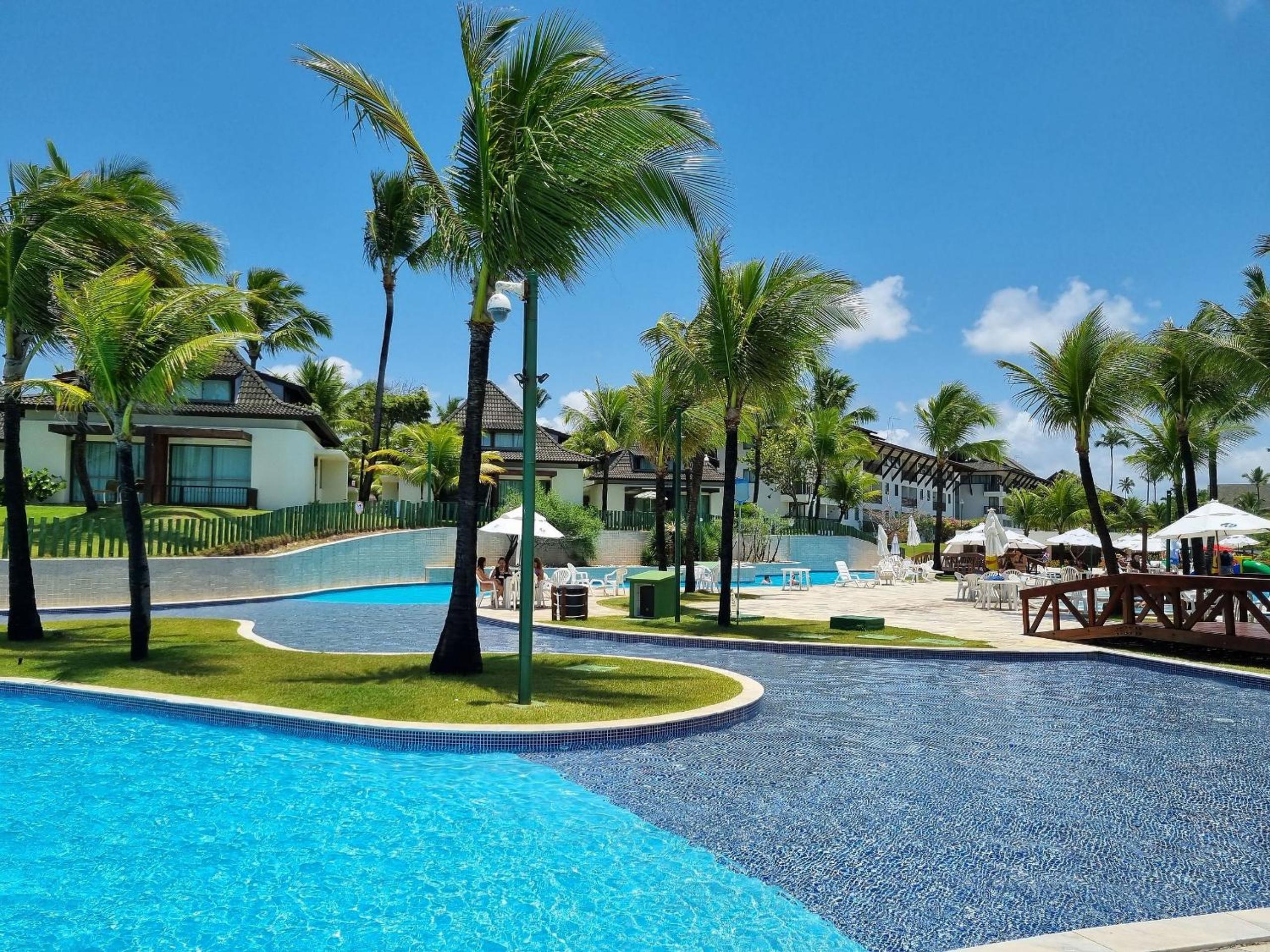 Flat ou Bangalo Luxo Beach Class Beira Mar Muro Alto