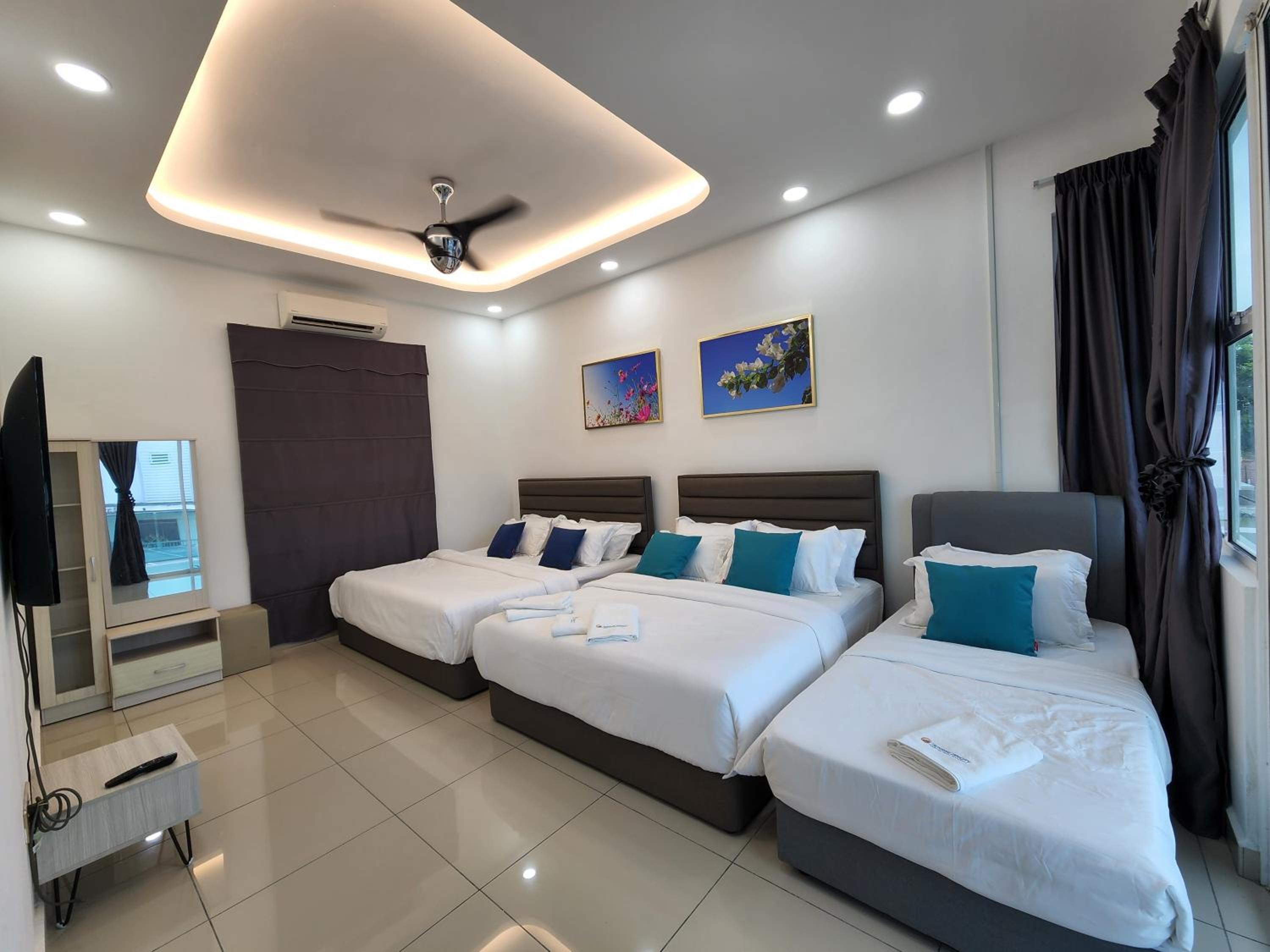 Desaru Brown House Pool-Mahjong-Table Tennis-KTV-BBQ-Disney-Netflix-Home Theatre photo 3