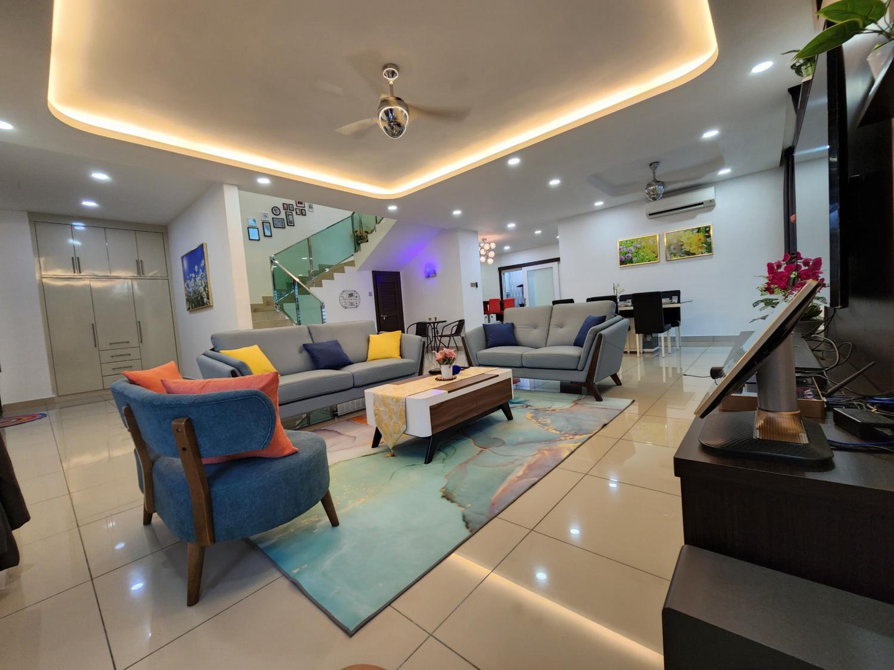 Desaru Brown House Pool-Mahjong-Table Tennis-KTV-BBQ-Disney-Netflix-Home Theatre photo 1