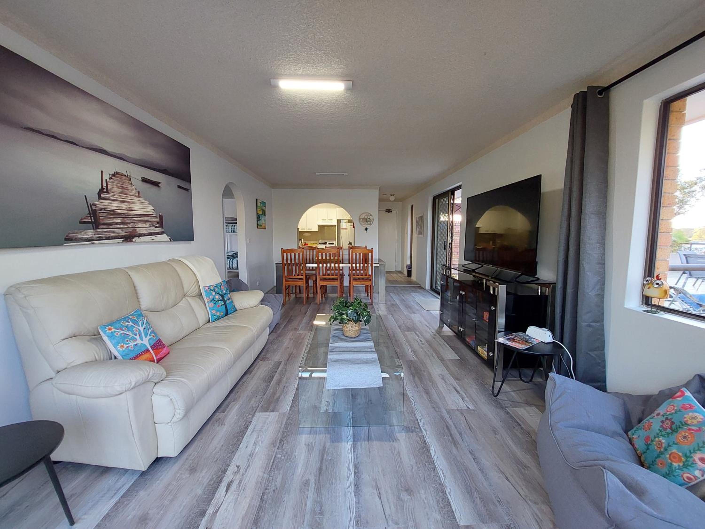 2BR Beachside unit 9 with 9 x 9 mt private verandah