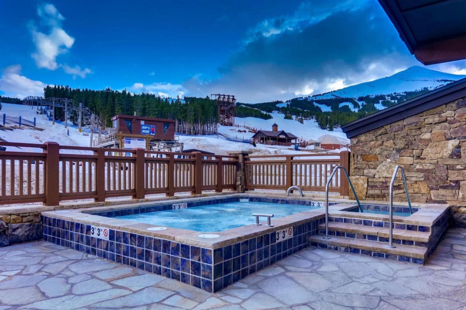 Luxury 3 Bedroom Ski In, Ski Out One Ski Hill Residence Located At The Base Of Peak 8 With Hot Tub Access view 4