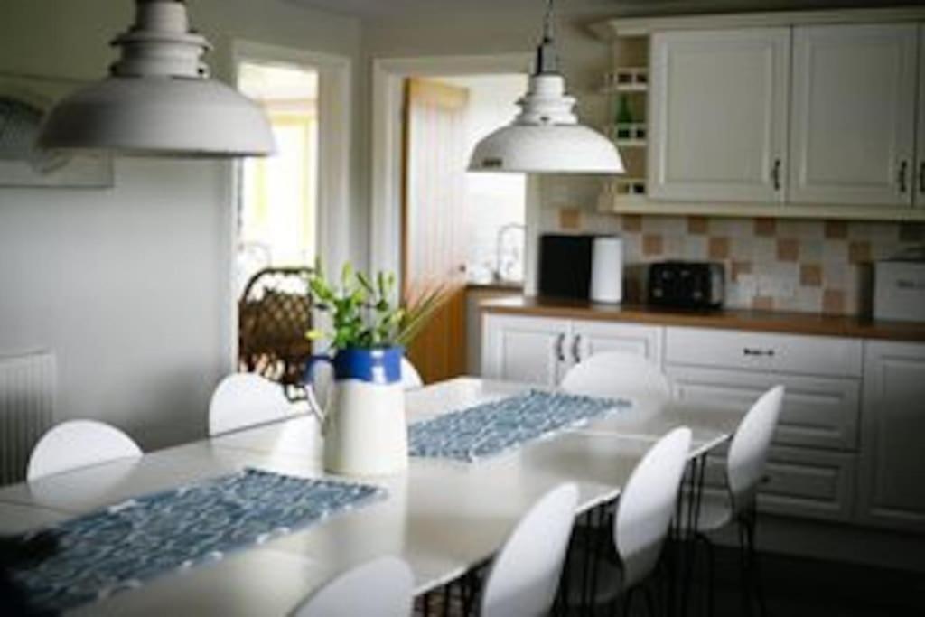 Funky, family-friendly five bed beach house on cliff looking over Tenby, Pendine, Pembrokeshire view 2