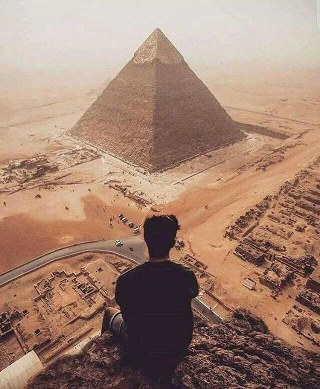 Anubis kingdom pyramids view