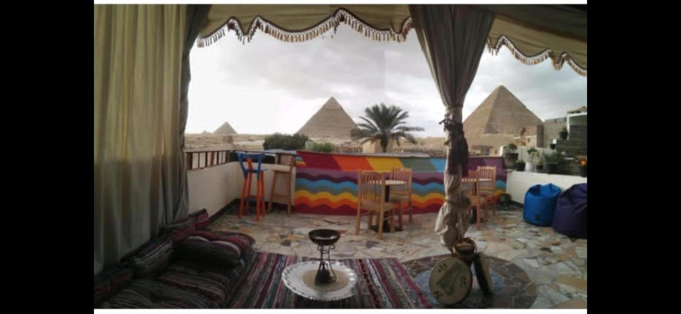 Anubis kingdom pyramids view
