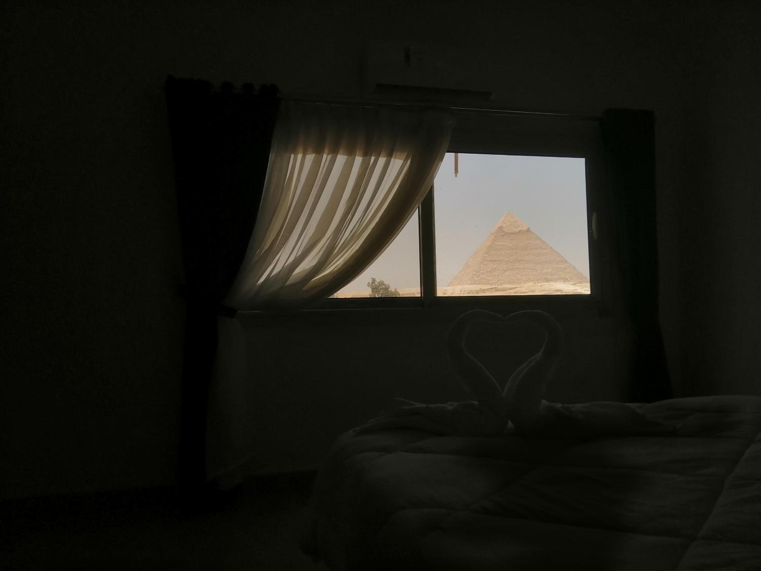 Anubis kingdom pyramids view