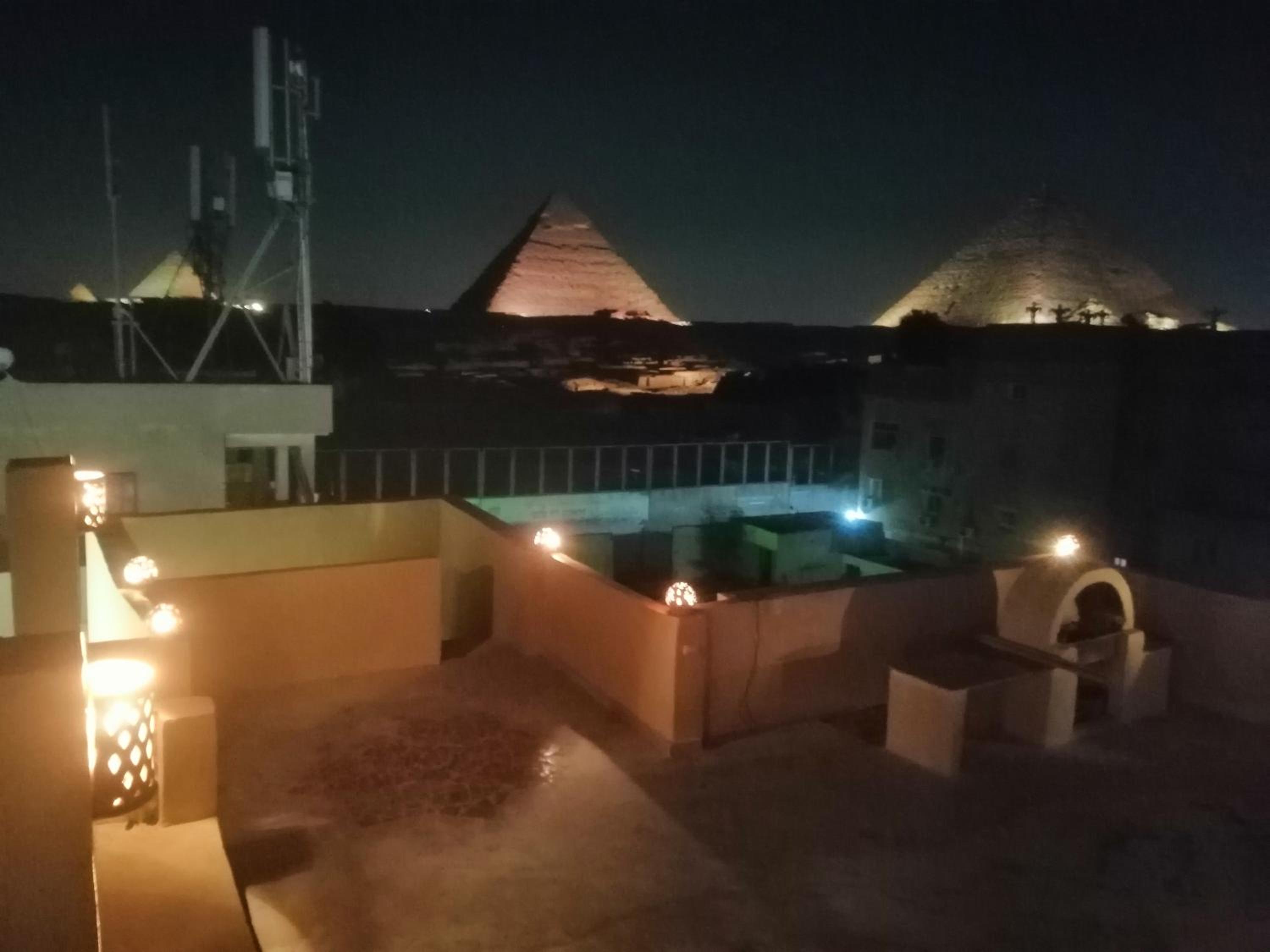 Anubis kingdom pyramids view