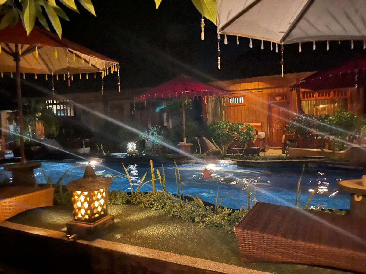 outdoor BBQ area