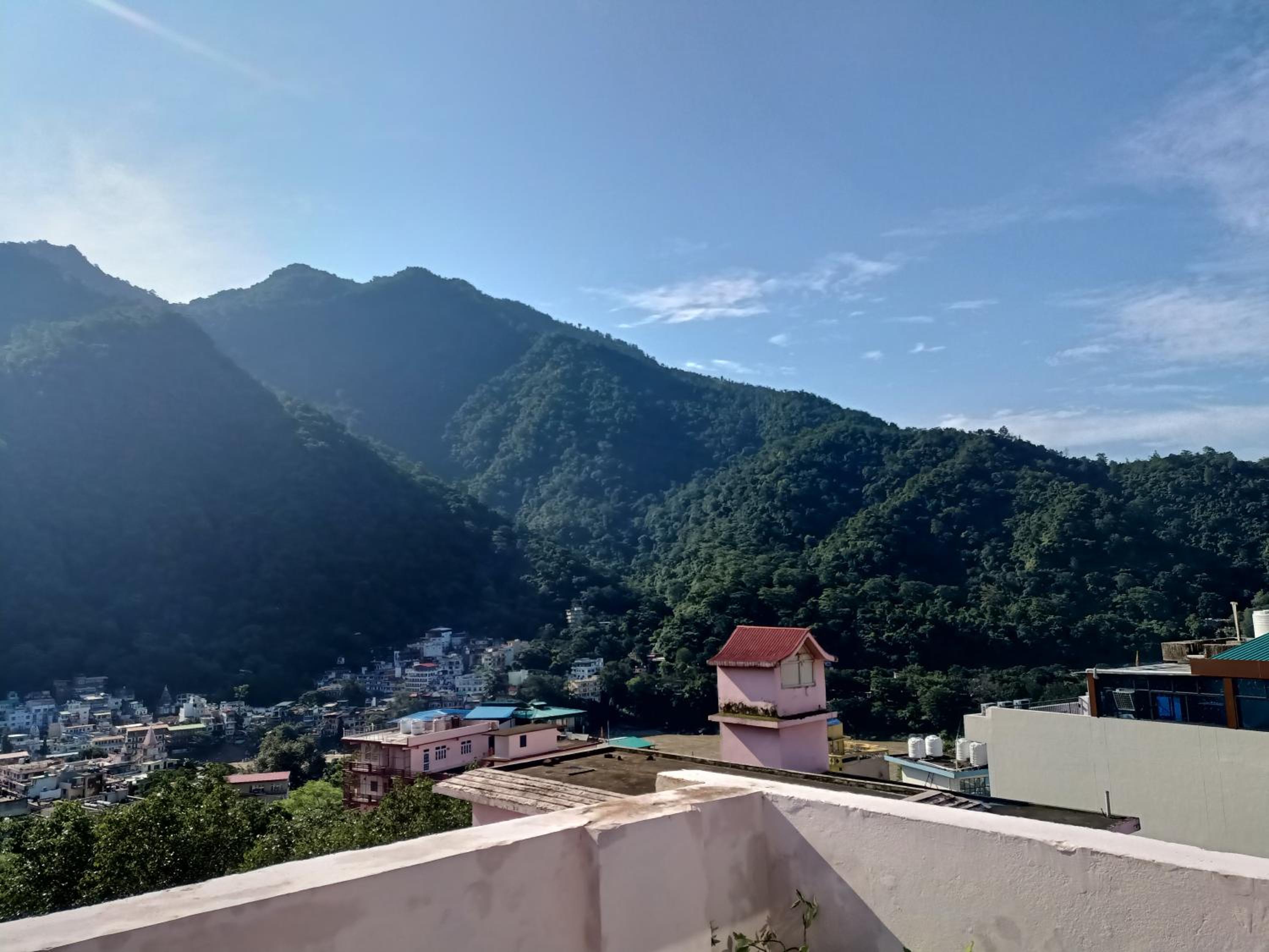 Blue River Hostel, Rishikesh view 2