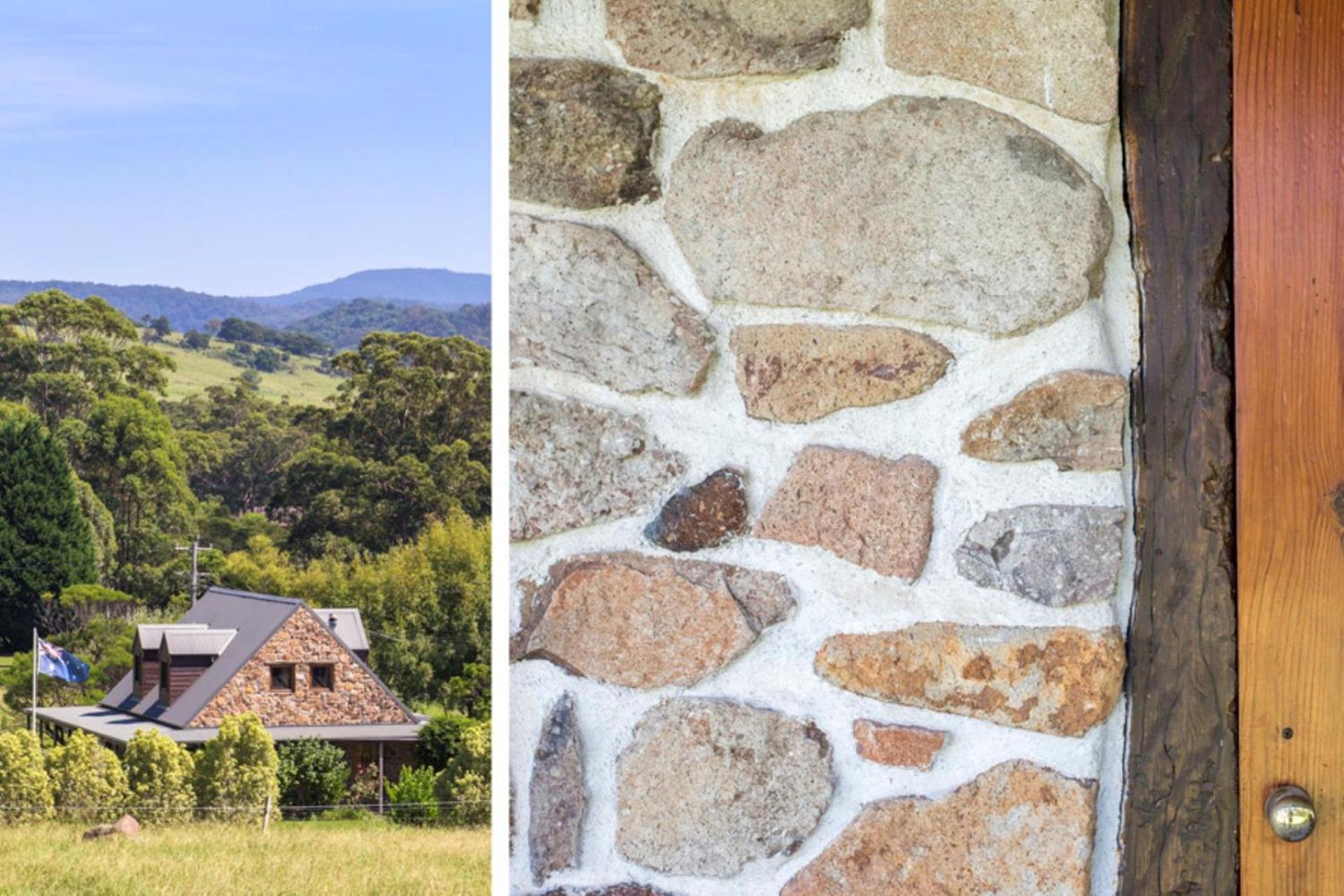 Stone Cottage - vineyard estate w. fireplace