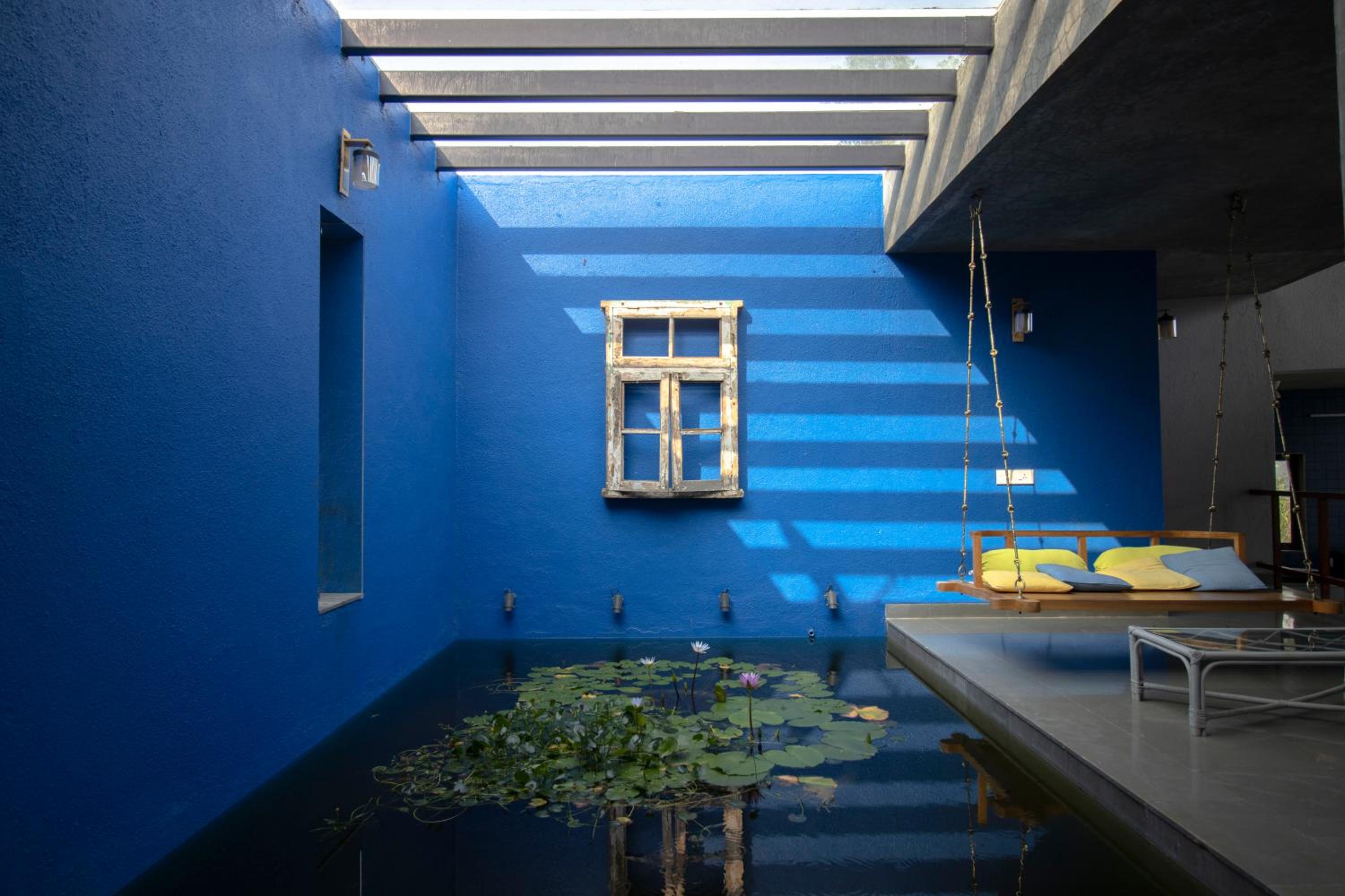 SaffronStays Solasta - 2BR luxury villa with black marble infinity pool, lotus pond & dam views in Mulshi view 3