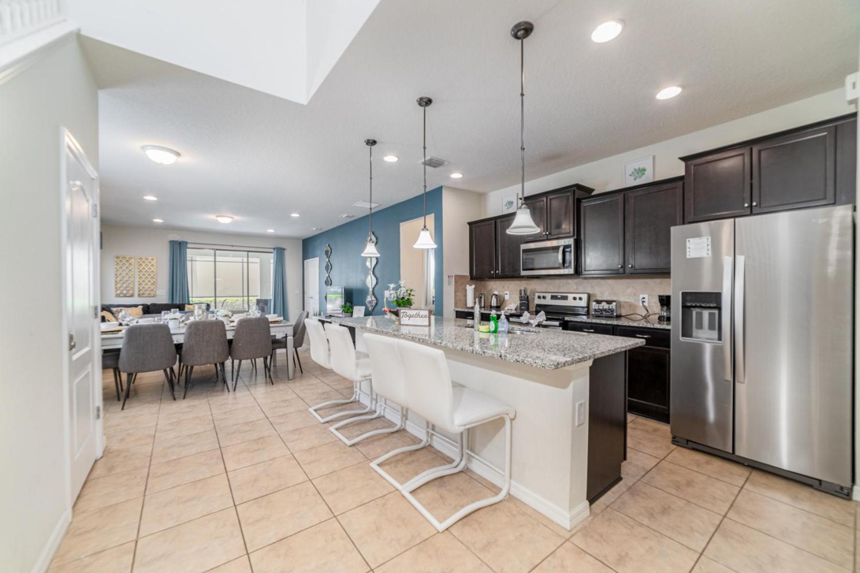 Family Paradise Villa BBQ Pool Close to Disney
