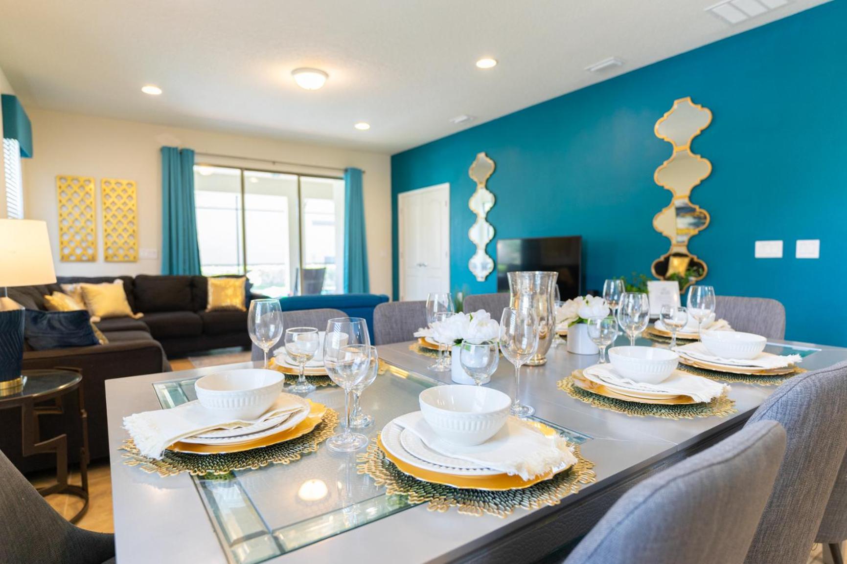 Family Paradise Villa BBQ Pool Close to Disney