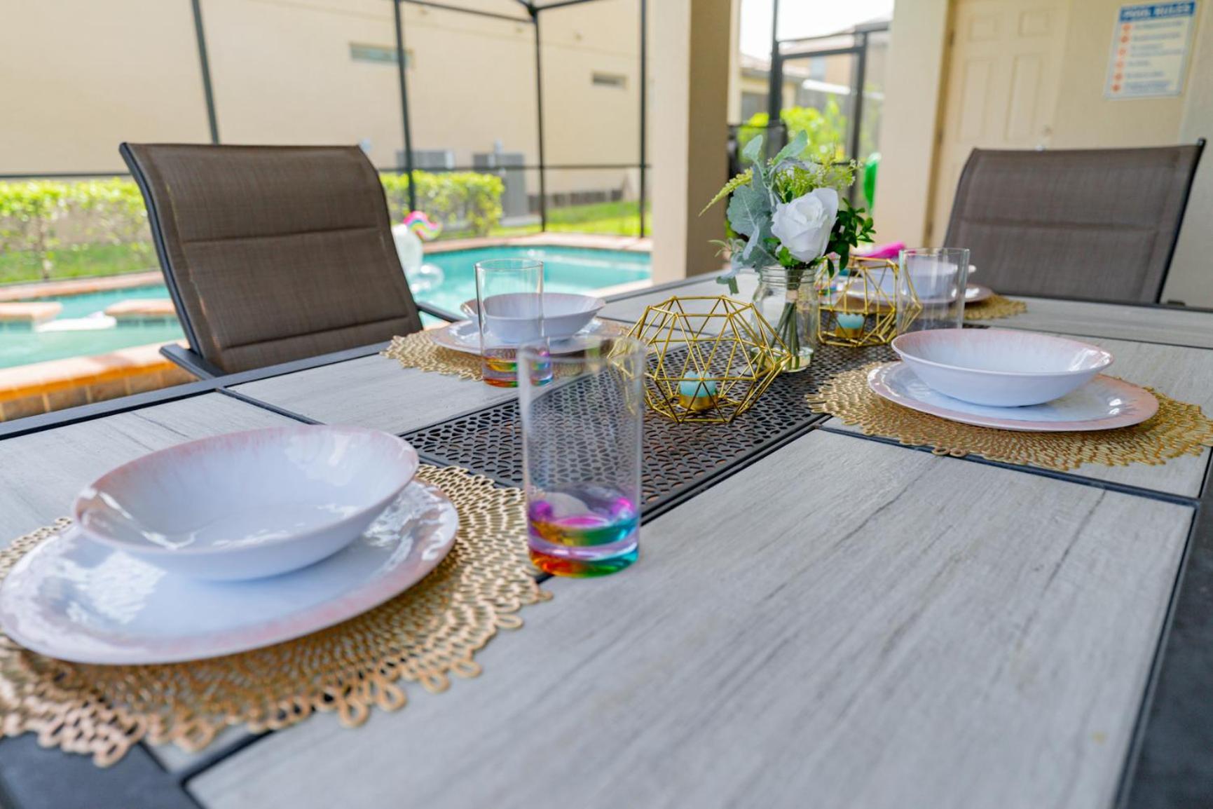 Family Paradise Villa BBQ Pool Close to Disney