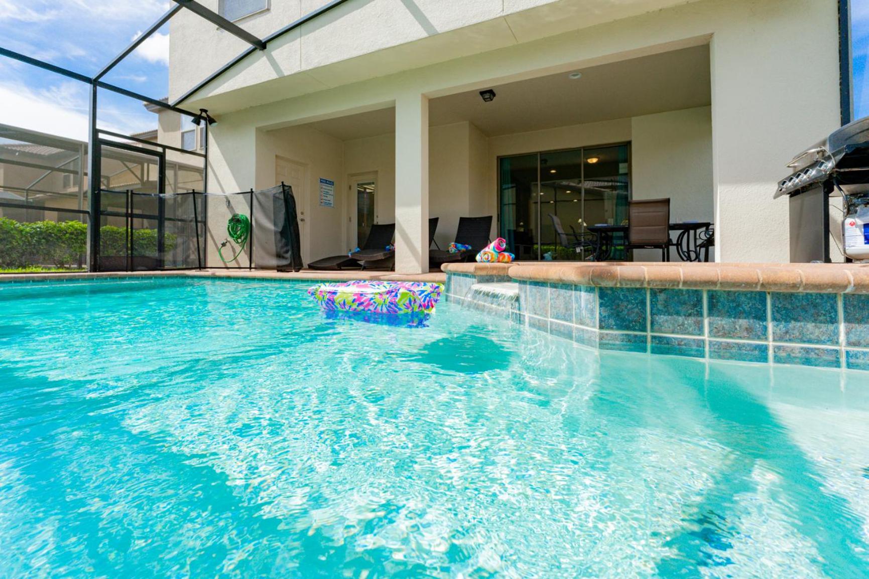 Family Paradise Villa BBQ Pool Close to Disney